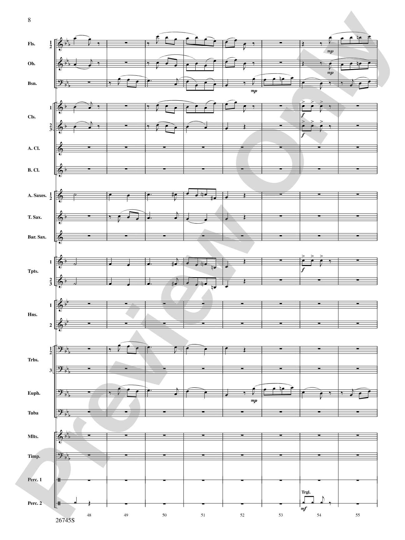 Heroic Variations: Concert Band Conductor Score & Parts