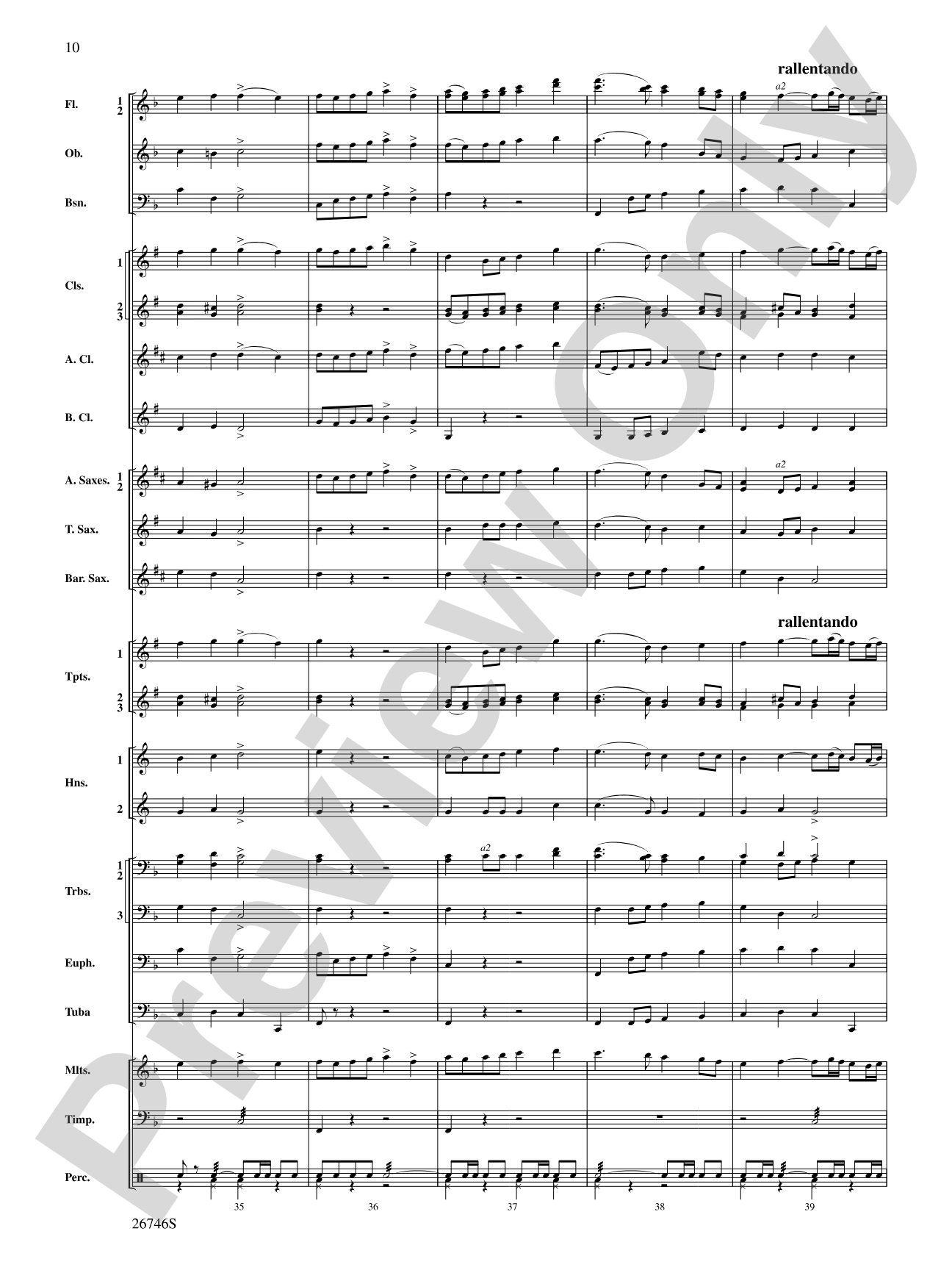 Ancient Aires and Dances: Concert Band Conductor Score & Parts