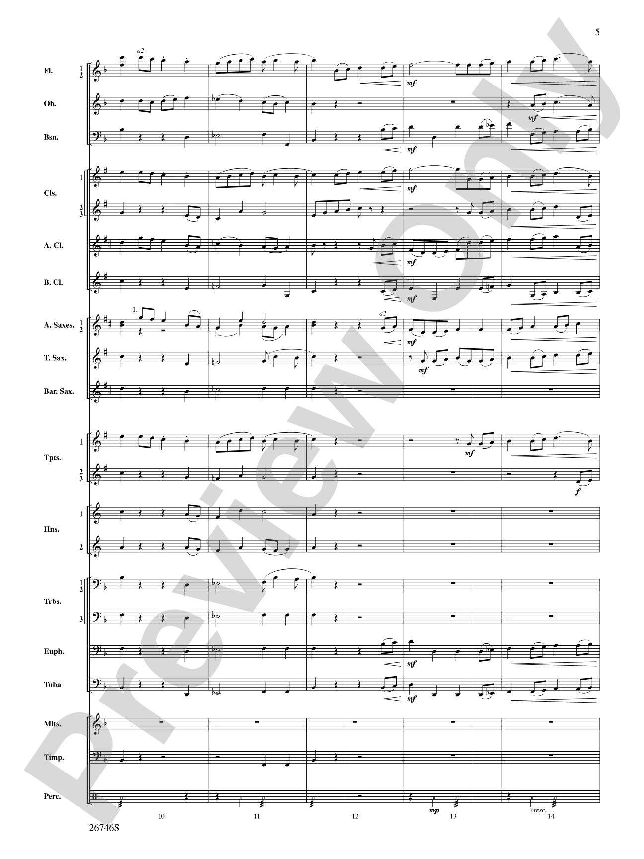 Ancient Aires and Dances: Concert Band Conductor Score & Parts