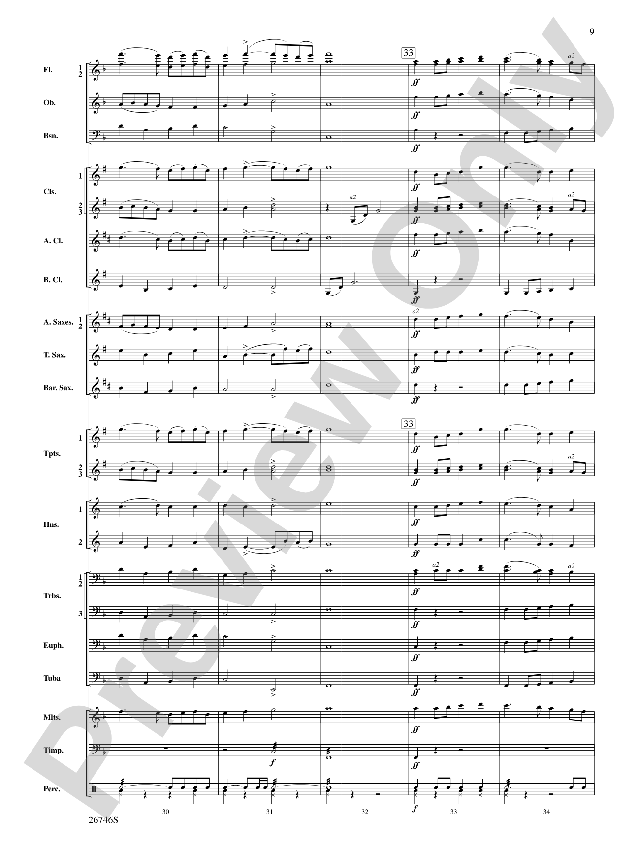 Ancient Aires and Dances: Concert Band Conductor Score & Parts