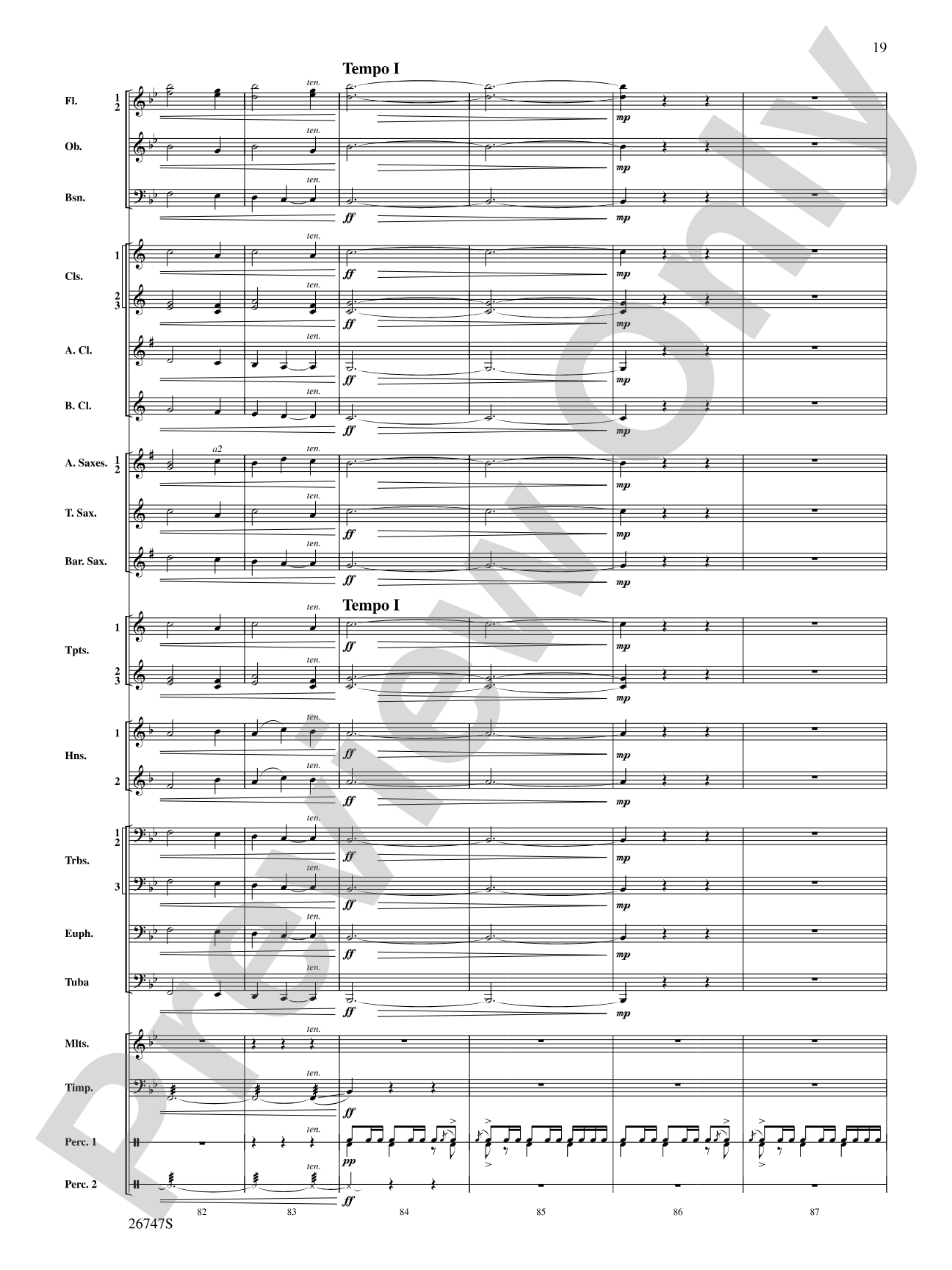 Fantasia on We Three Kings: Concert Band Conductor Score & Parts