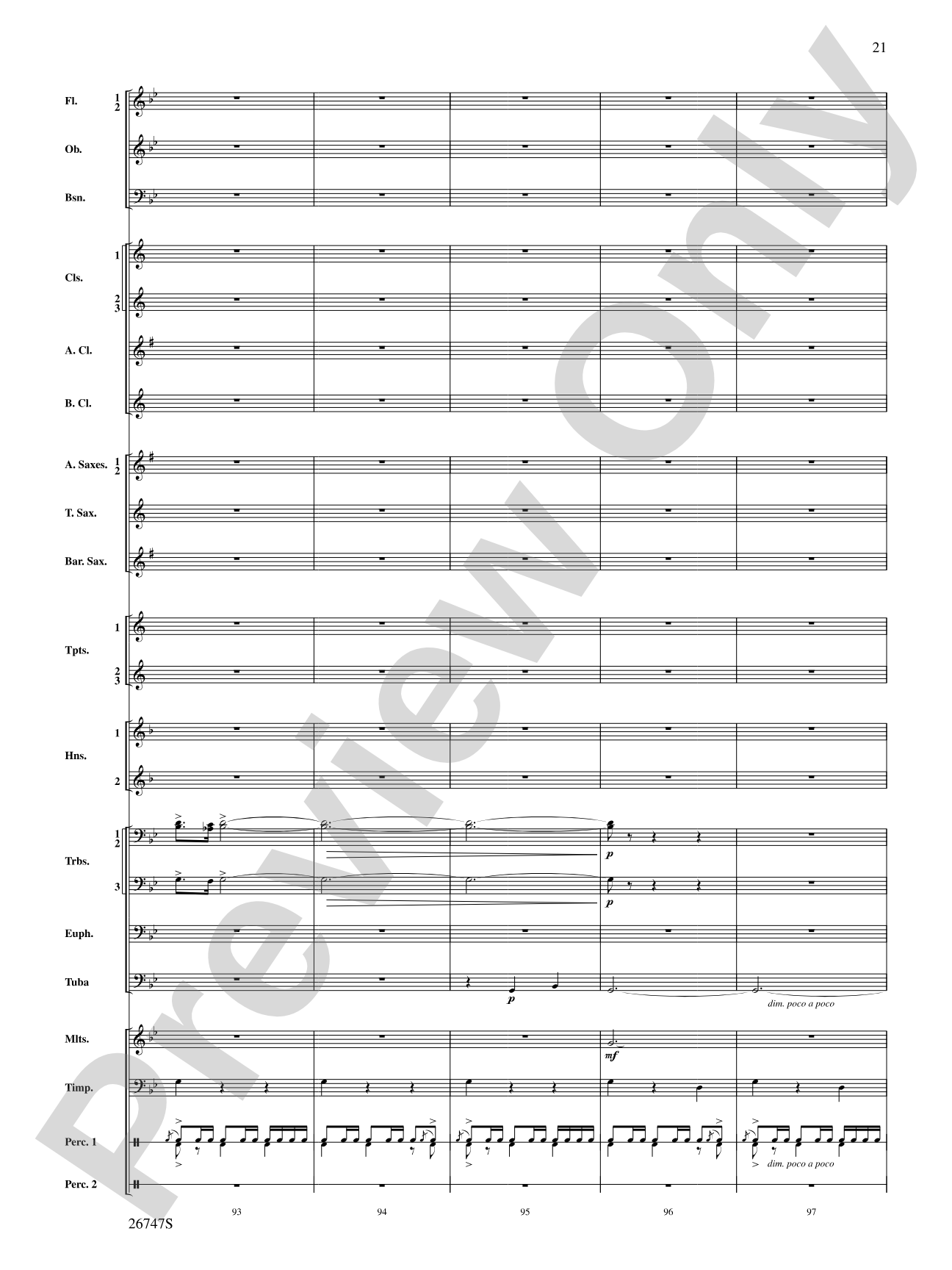 Fantasia on We Three Kings: Concert Band Conductor Score & Parts