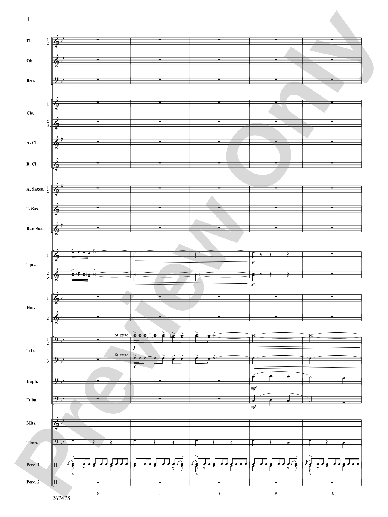 Fantasia on We Three Kings: Concert Band Conductor Score & Parts