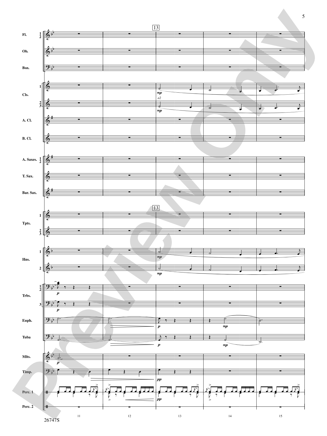 Fantasia on We Three Kings: Concert Band Conductor Score & Parts