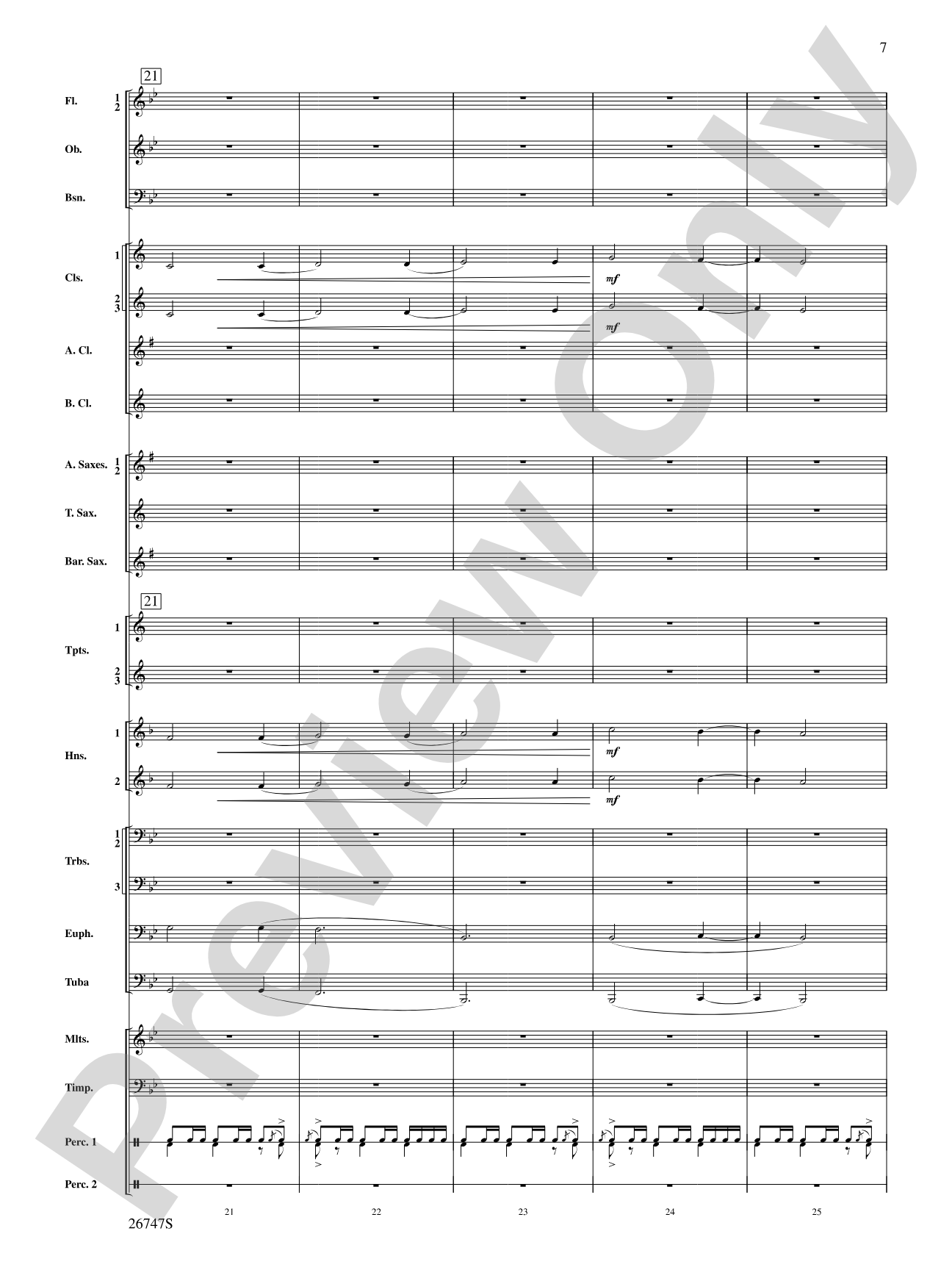 Fantasia on We Three Kings: Concert Band Conductor Score & Parts