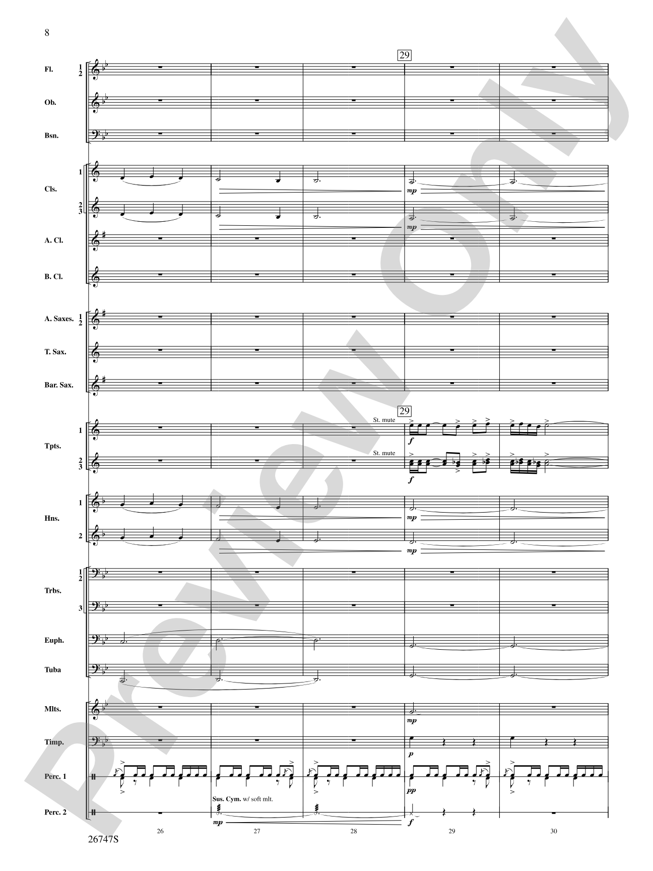 Fantasia on We Three Kings: Concert Band Conductor Score & Parts