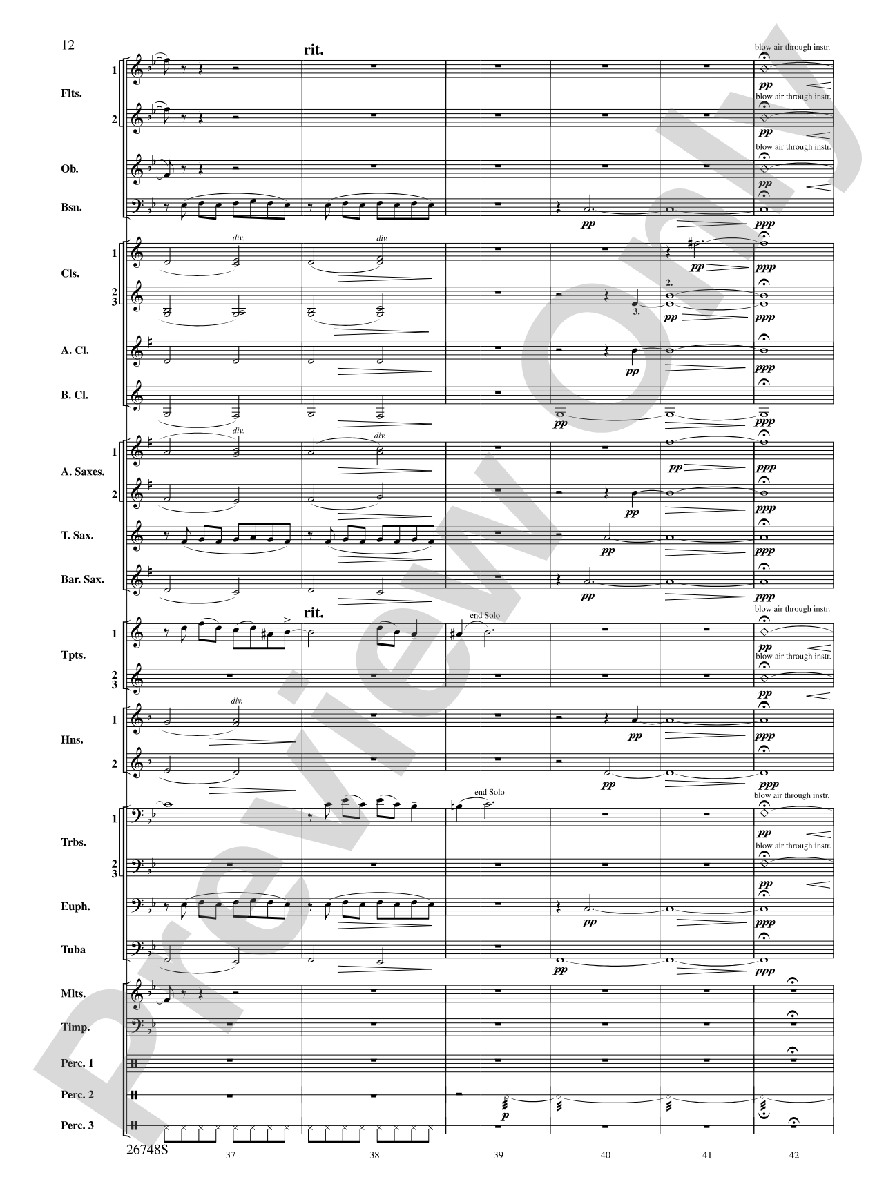 Cotton Ferry Expedition: Concert Band Conductor Score & Parts