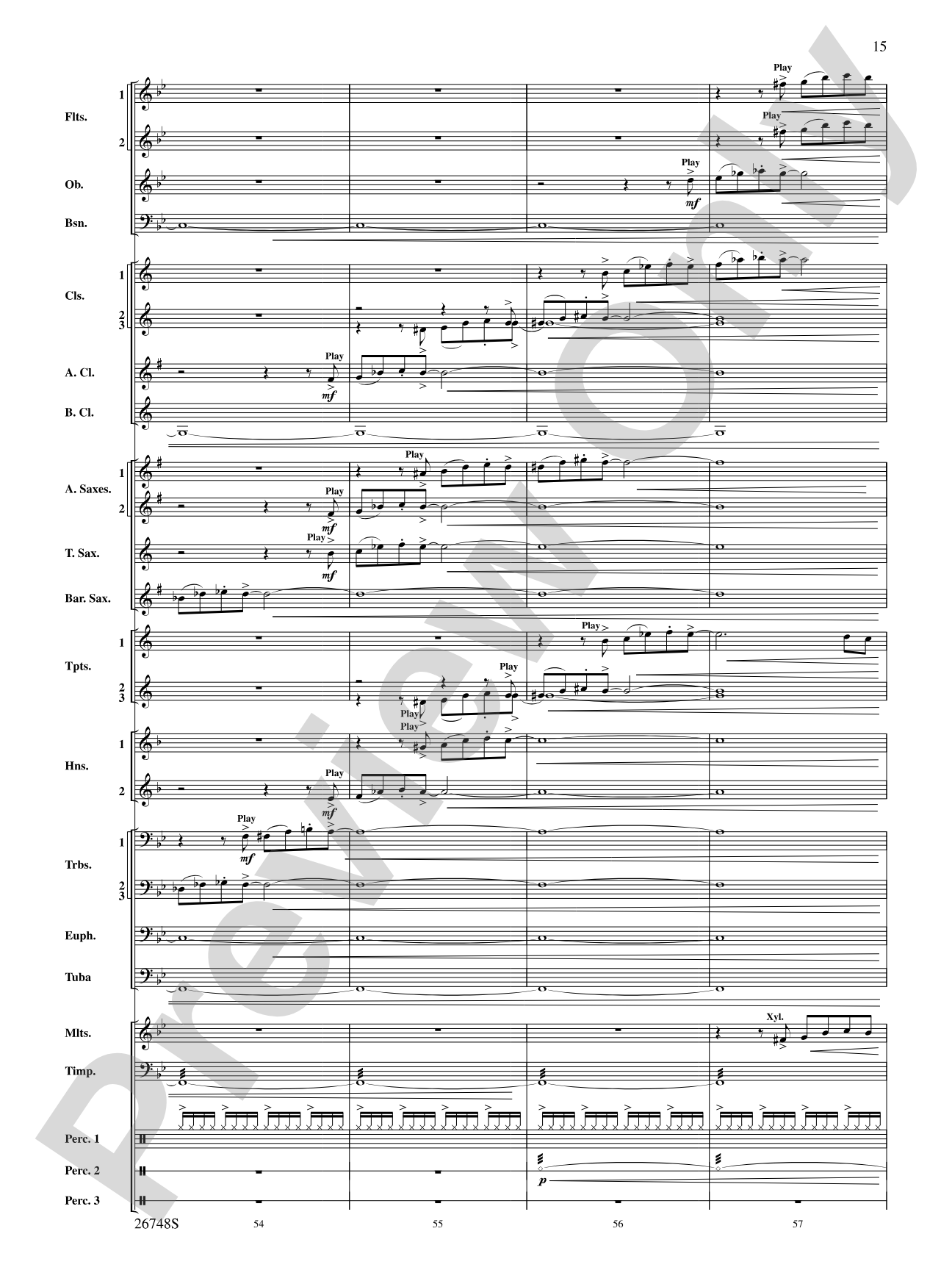 Cotton Ferry Expedition: Concert Band Conductor Score & Parts