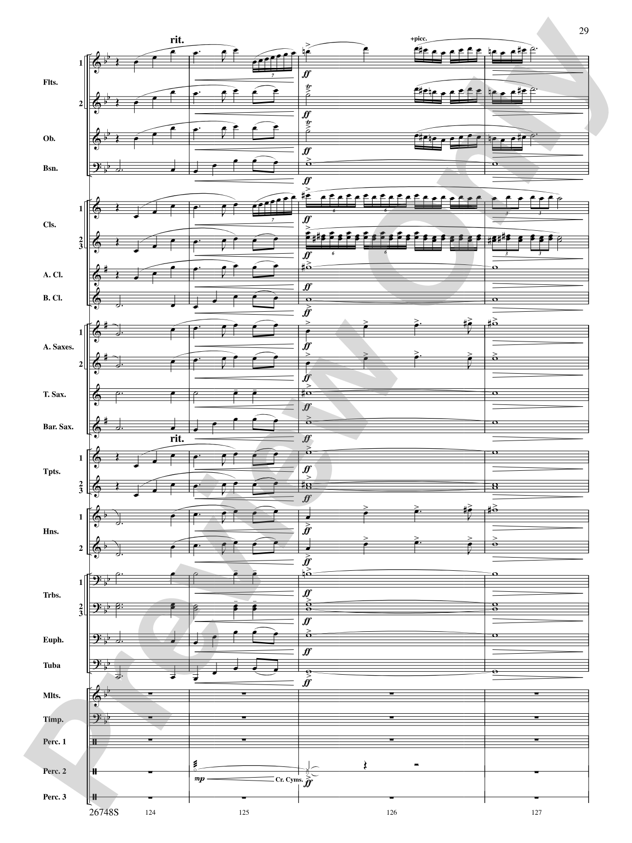 Cotton Ferry Expedition: Concert Band Conductor Score & Parts