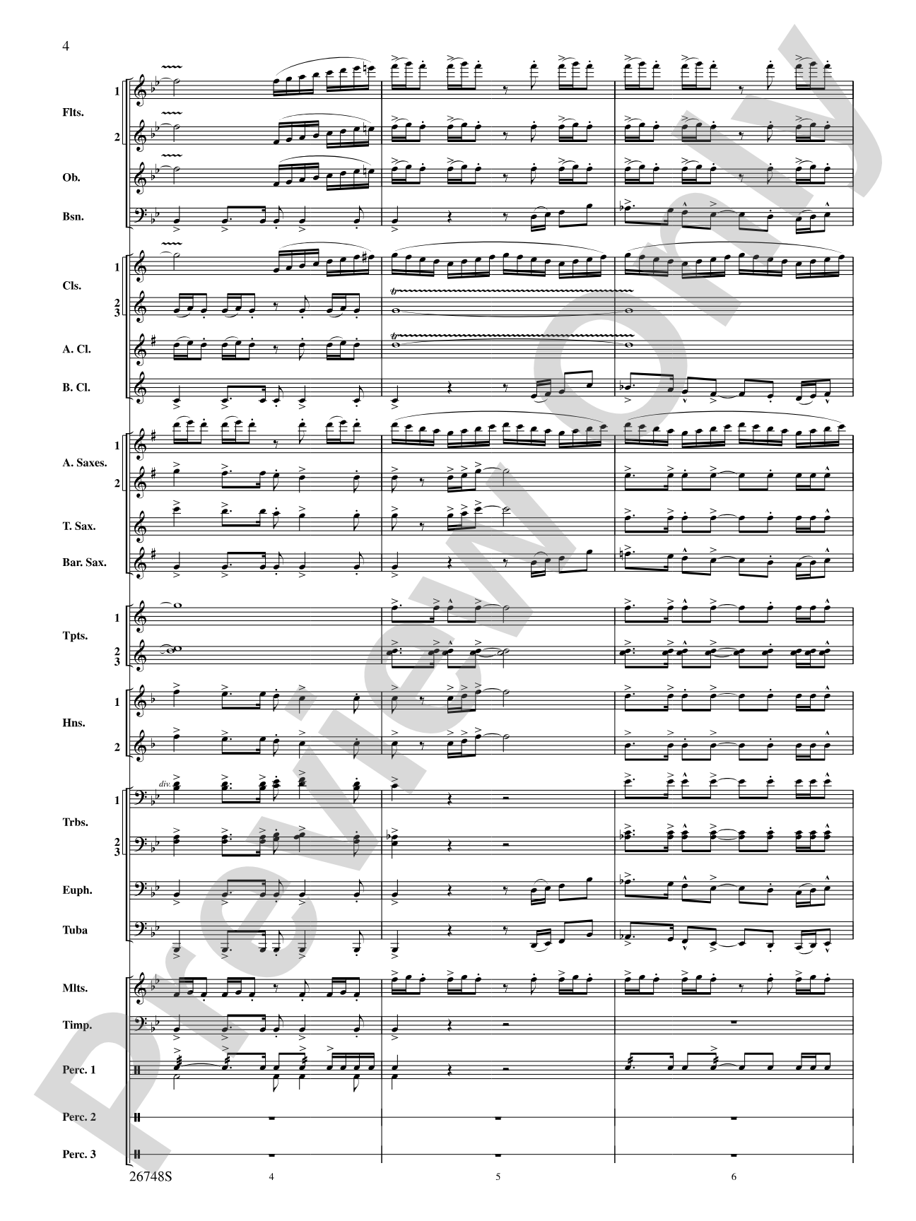 Cotton Ferry Expedition: Concert Band Conductor Score & Parts