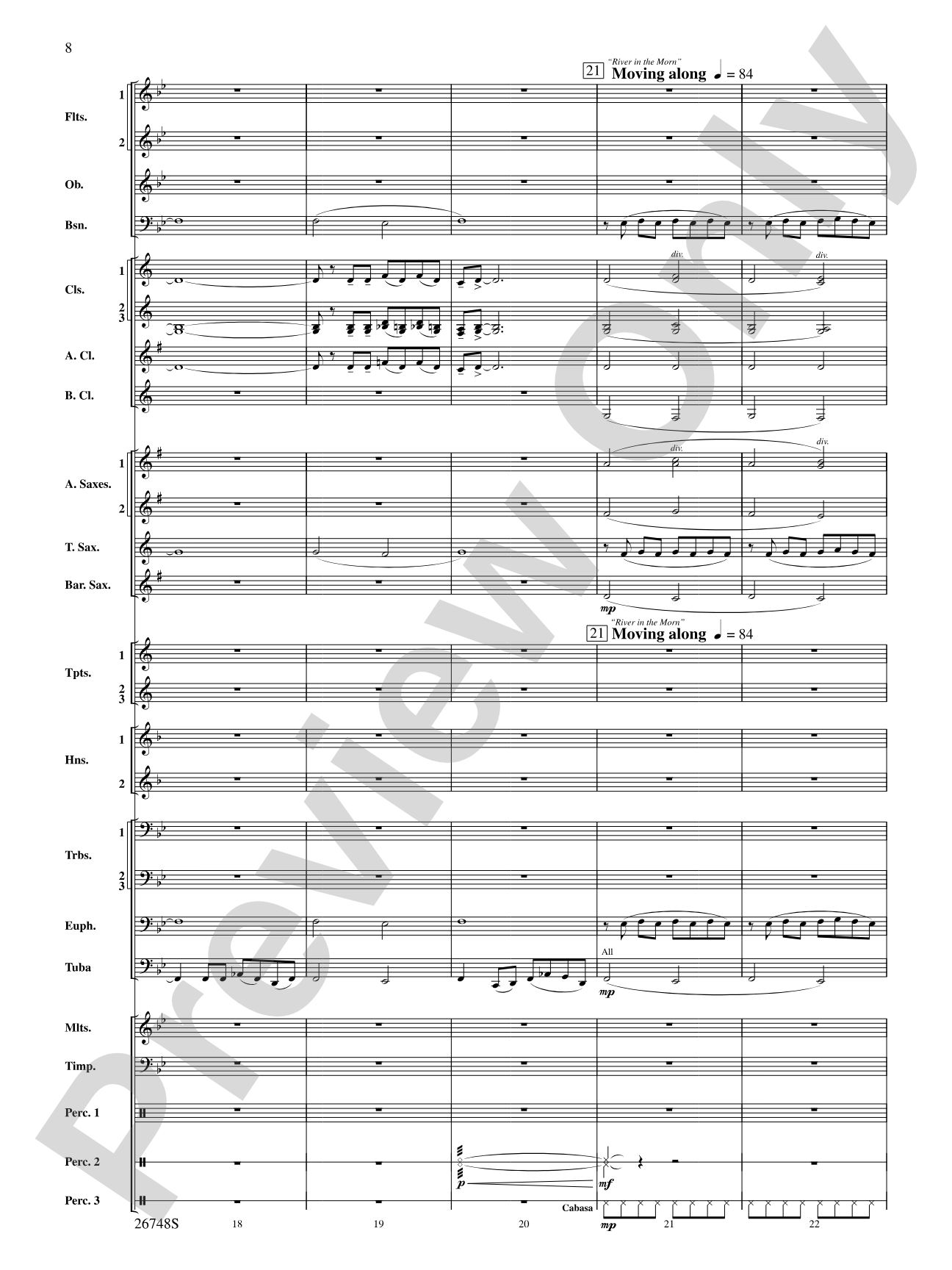 Cotton Ferry Expedition: Concert Band Conductor Score & Parts