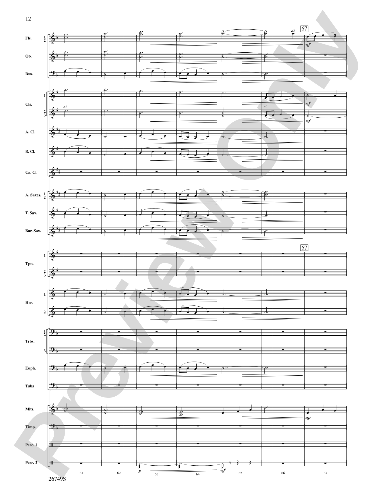 Greensleeves: A Fantasia for Band: Concert Band Conductor Score & Parts