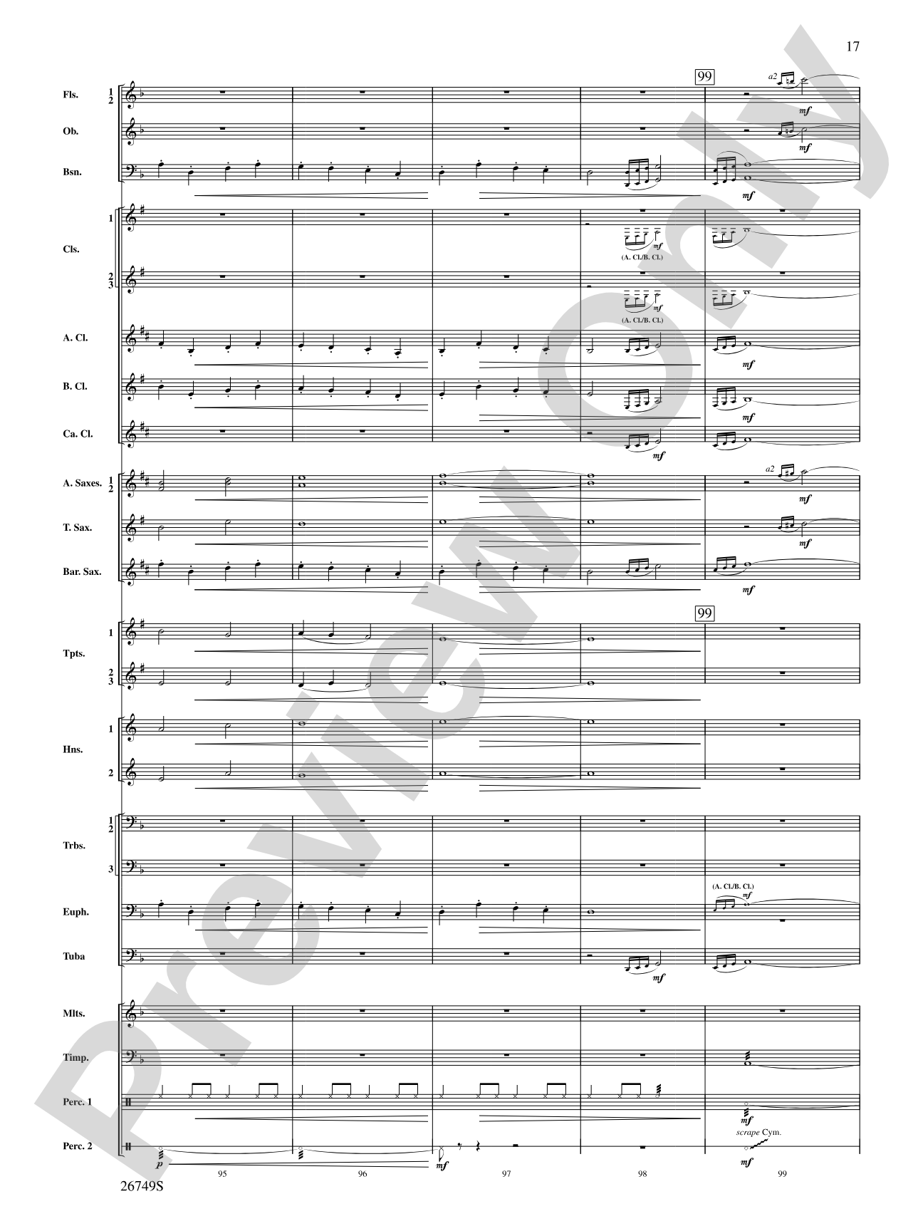 Greensleeves: A Fantasia for Band: Concert Band Conductor Score & Parts