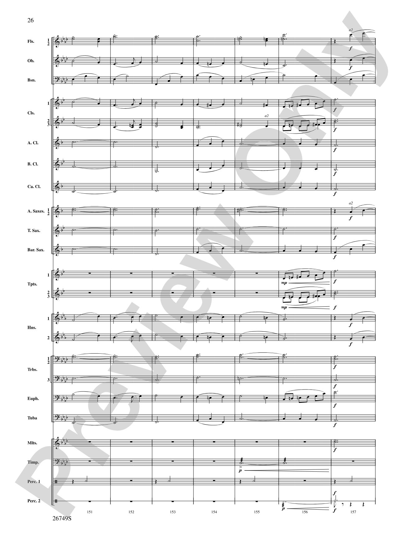 Greensleeves: A Fantasia for Band: Concert Band Conductor Score & Parts