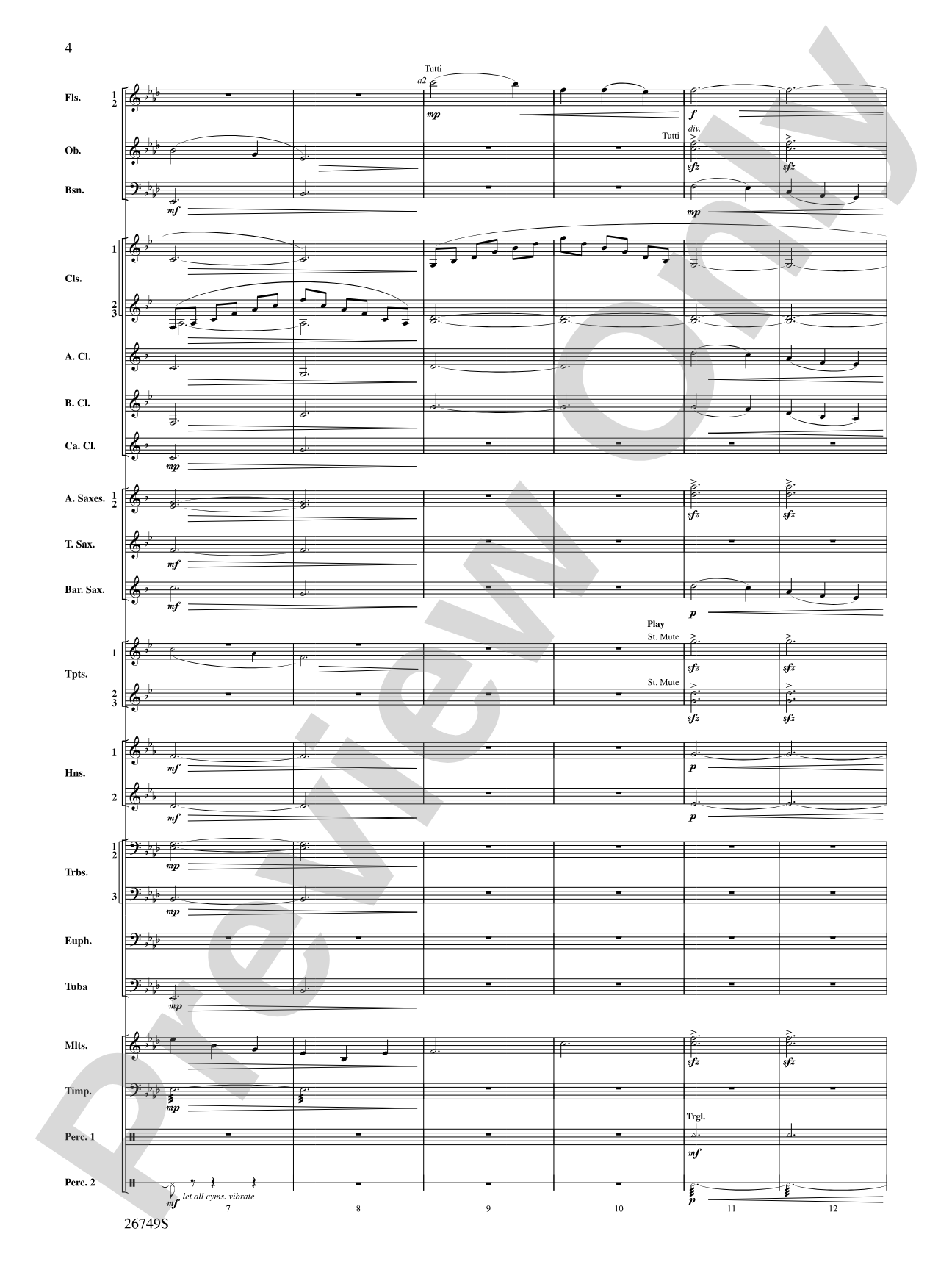 Greensleeves: A Fantasia for Band: Concert Band Conductor Score & Parts