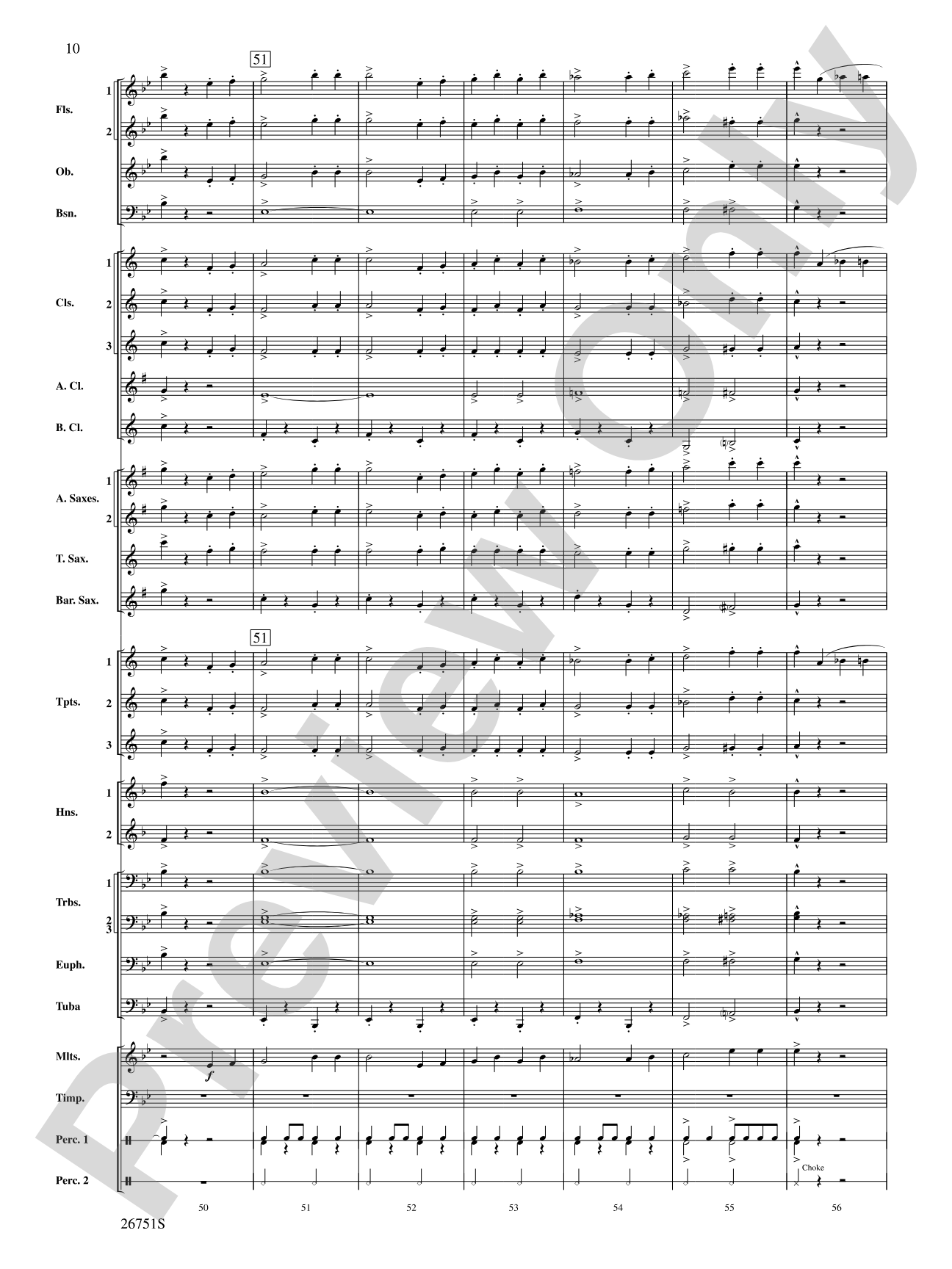 Sousa Palooza: Concert Band Conductor Score & Parts