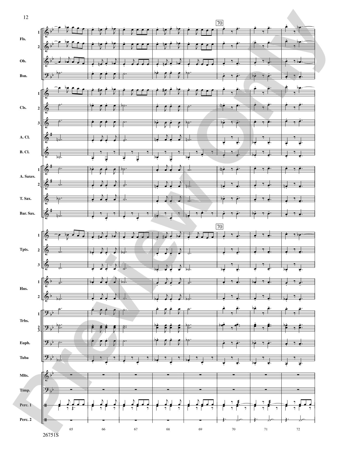 Sousa Palooza: Concert Band Conductor Score & Parts