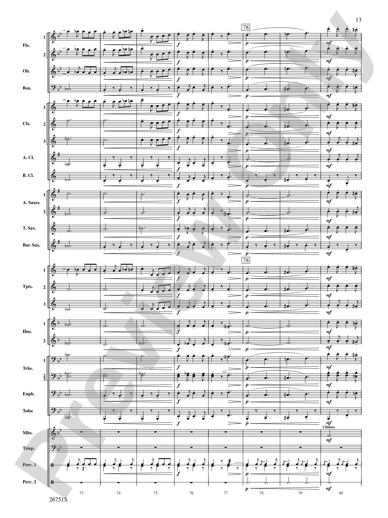 Sousa Palooza: Concert Band Conductor Score & Parts
