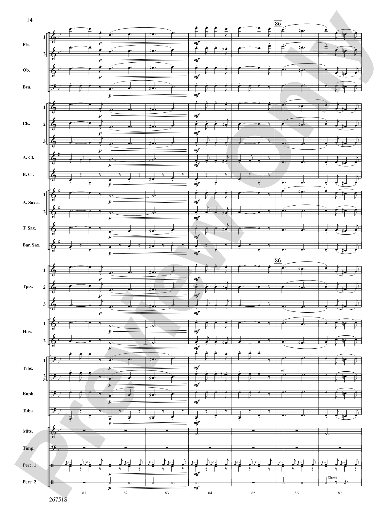 Sousa Palooza: Concert Band Conductor Score & Parts