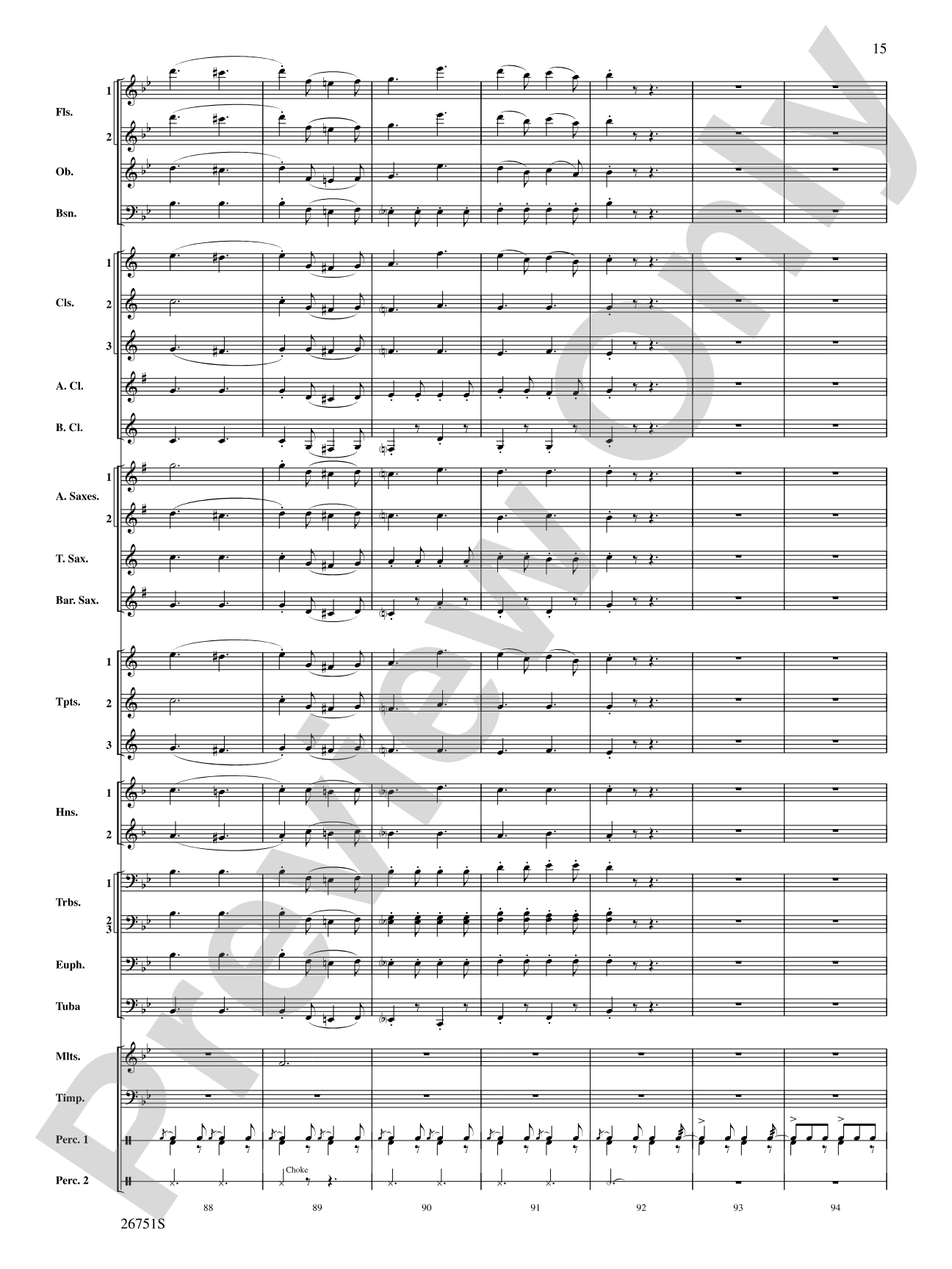 Sousa Palooza: Concert Band Conductor Score & Parts