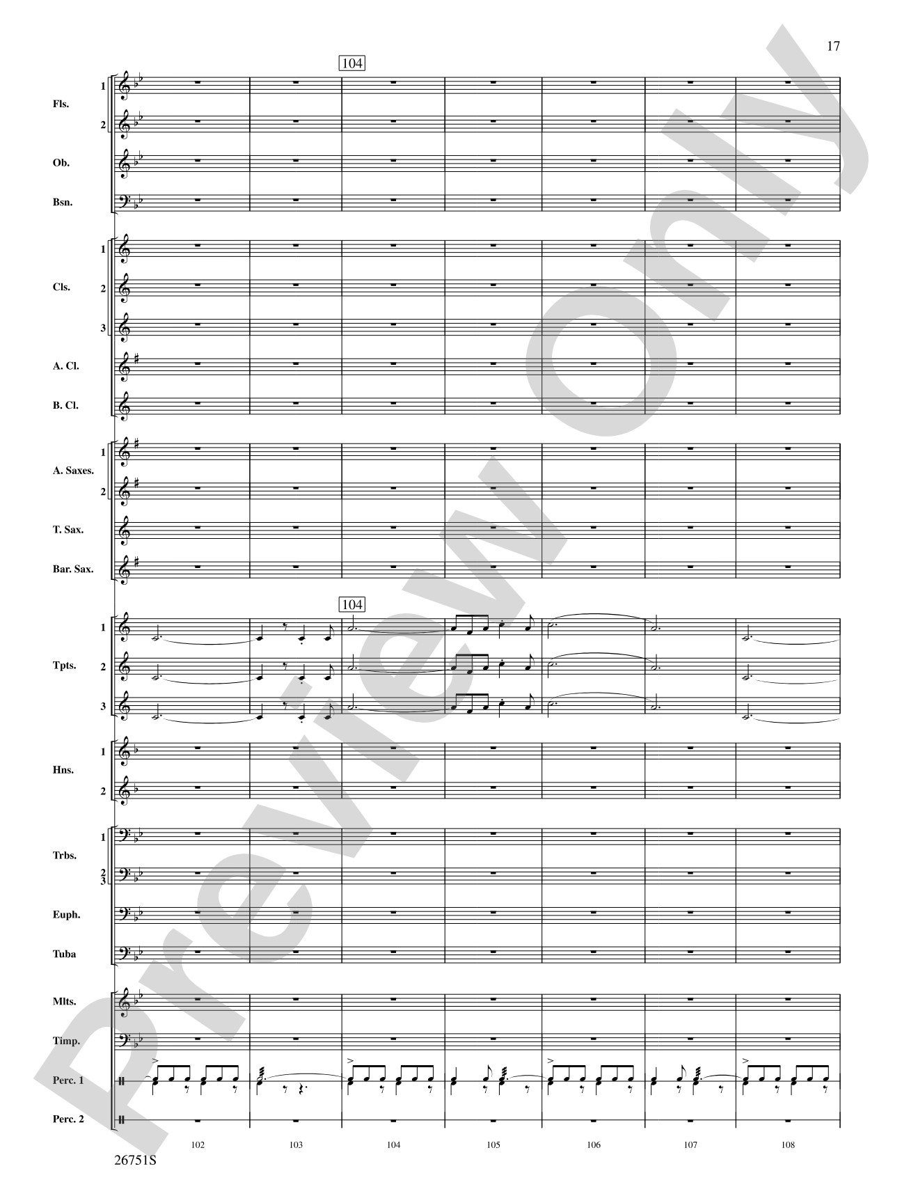 Sousa Palooza: Concert Band Conductor Score & Parts