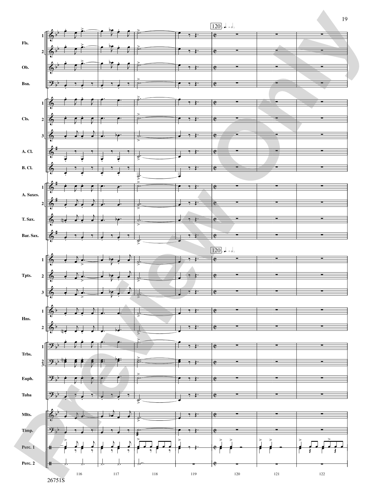 Sousa Palooza: Concert Band Conductor Score & Parts