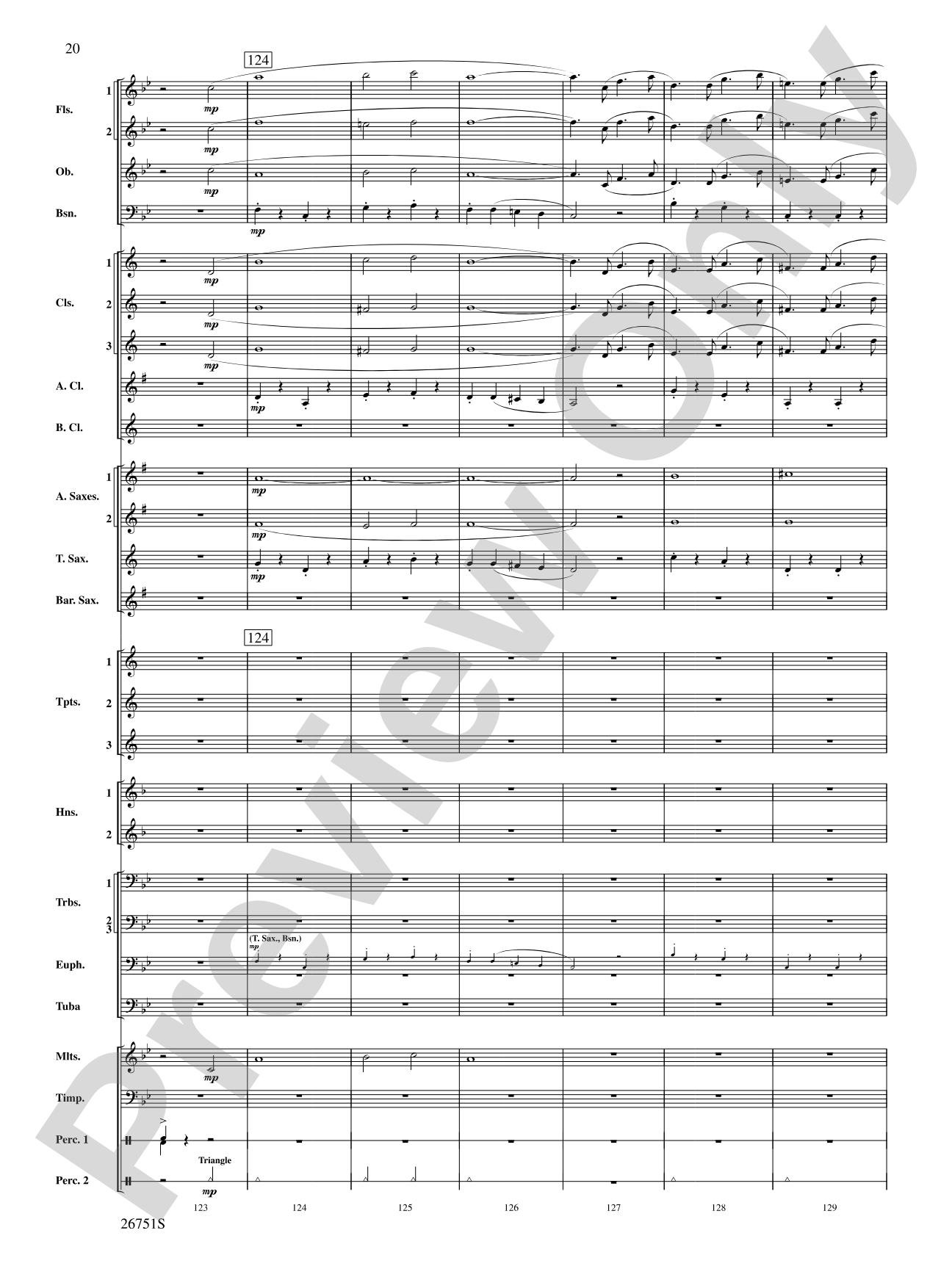 Sousa Palooza: Concert Band Conductor Score & Parts