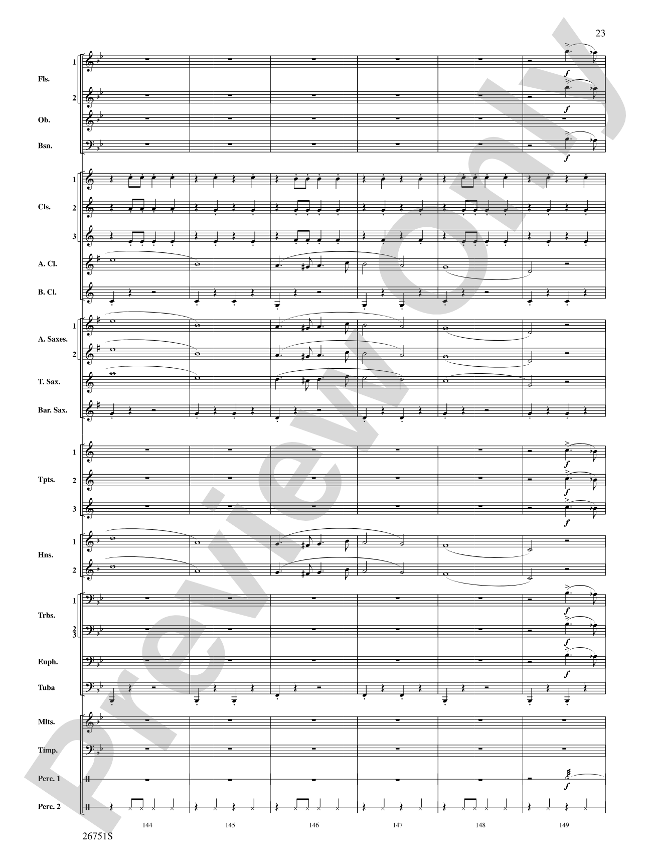 Sousa Palooza: Concert Band Conductor Score & Parts