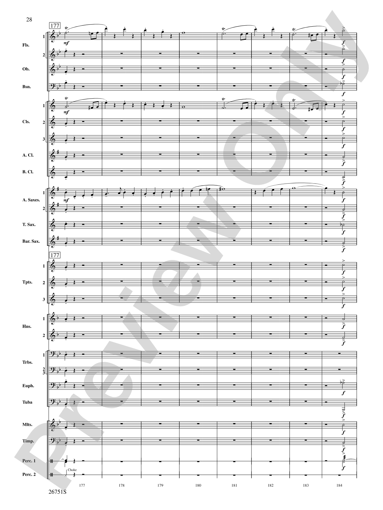 Sousa Palooza: Concert Band Conductor Score & Parts