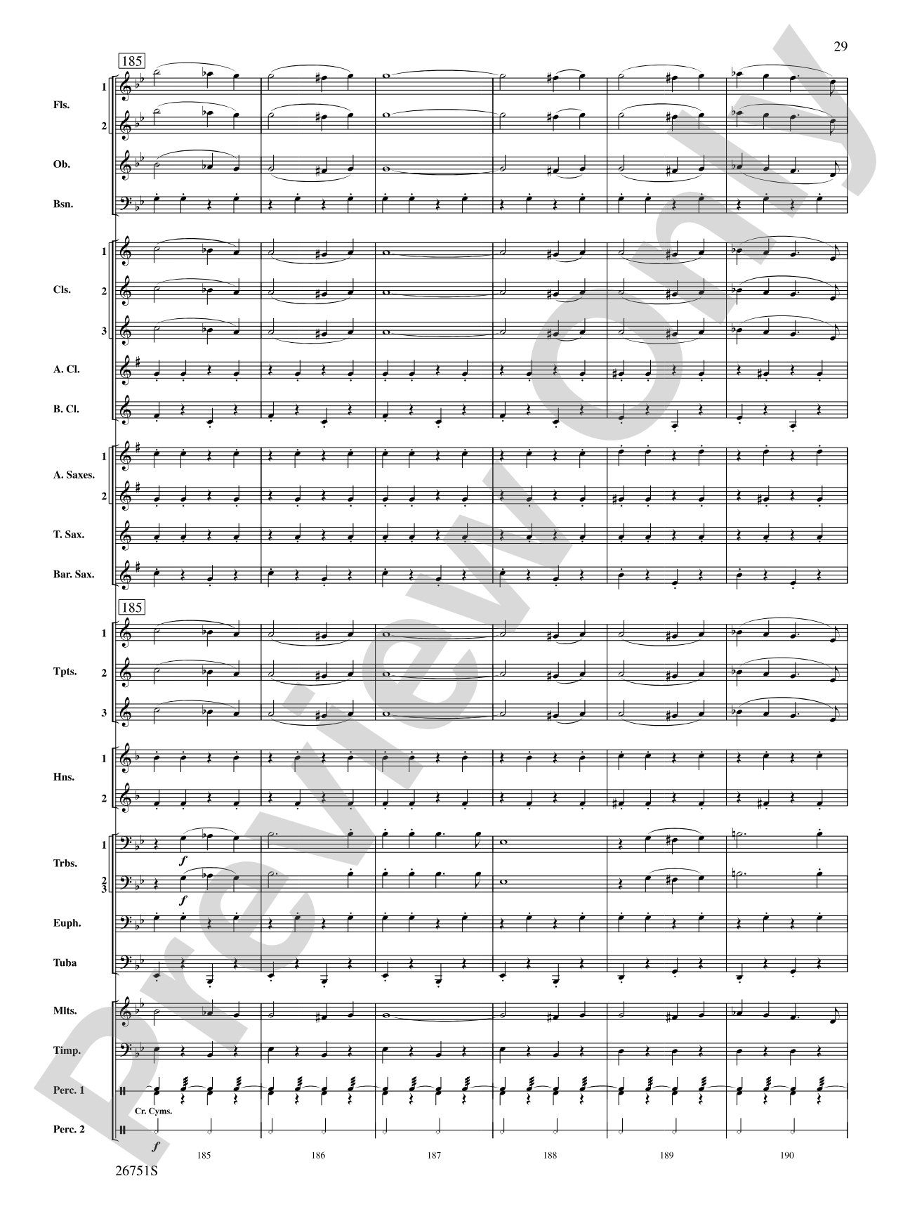 Sousa Palooza: Concert Band Conductor Score & Parts