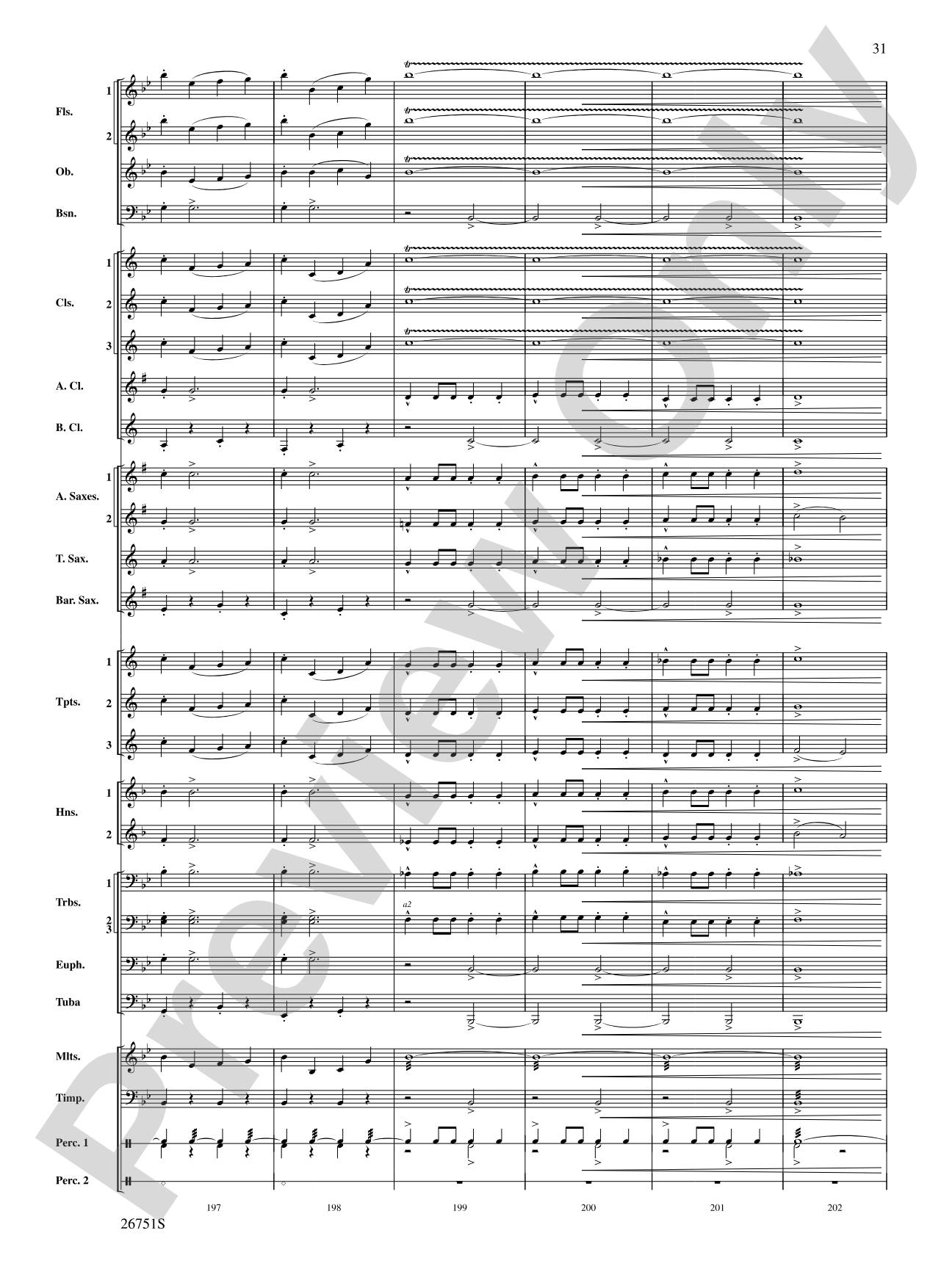 Sousa Palooza: Concert Band Conductor Score & Parts