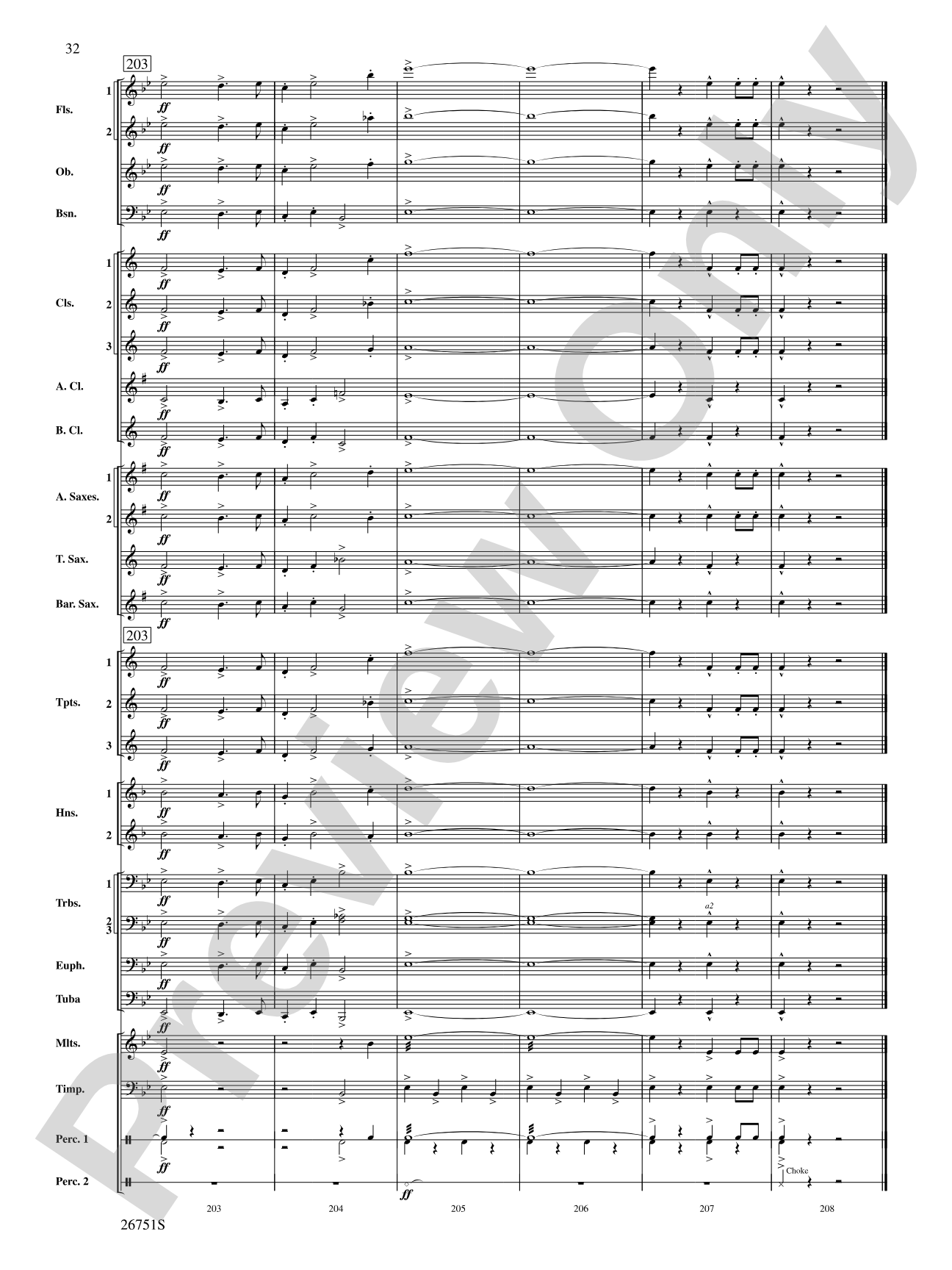 Sousa Palooza: Concert Band Conductor Score & Parts