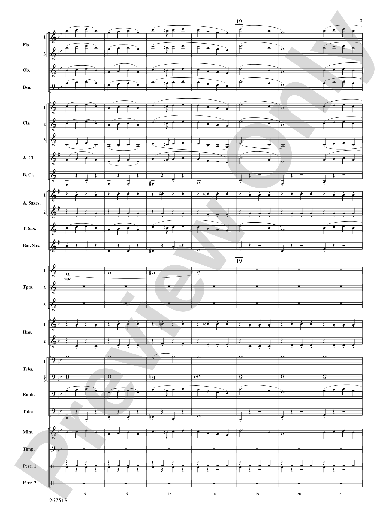 Sousa Palooza: Concert Band Conductor Score & Parts
