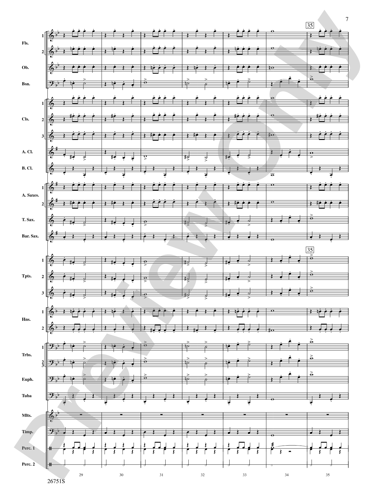 Sousa Palooza: Concert Band Conductor Score & Parts