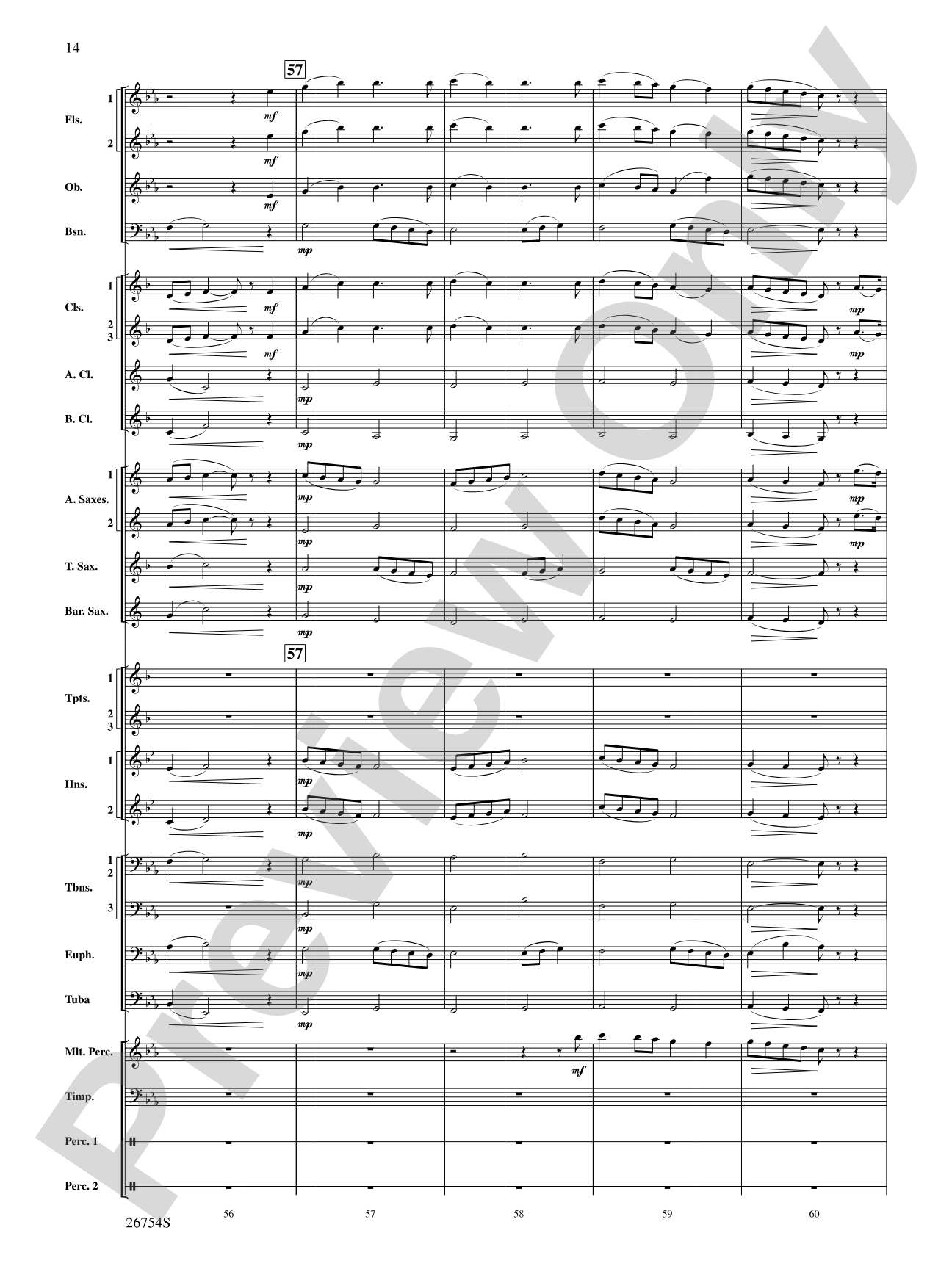 The Golden Vanity: Concert Band Conductor Score & Parts