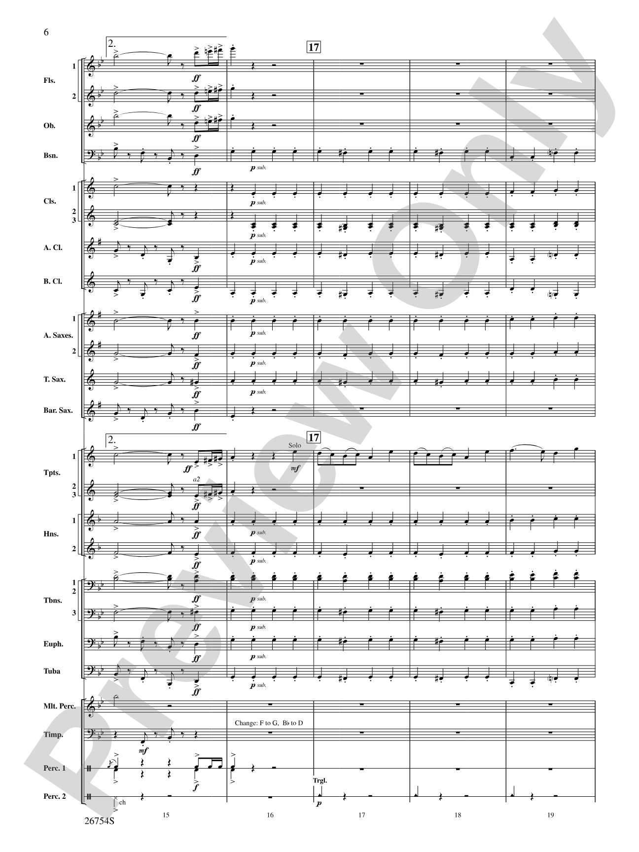 The Golden Vanity: Concert Band Conductor Score & Parts