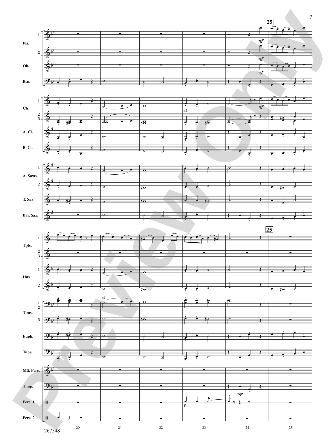 The Golden Vanity: Concert Band Conductor Score & Parts