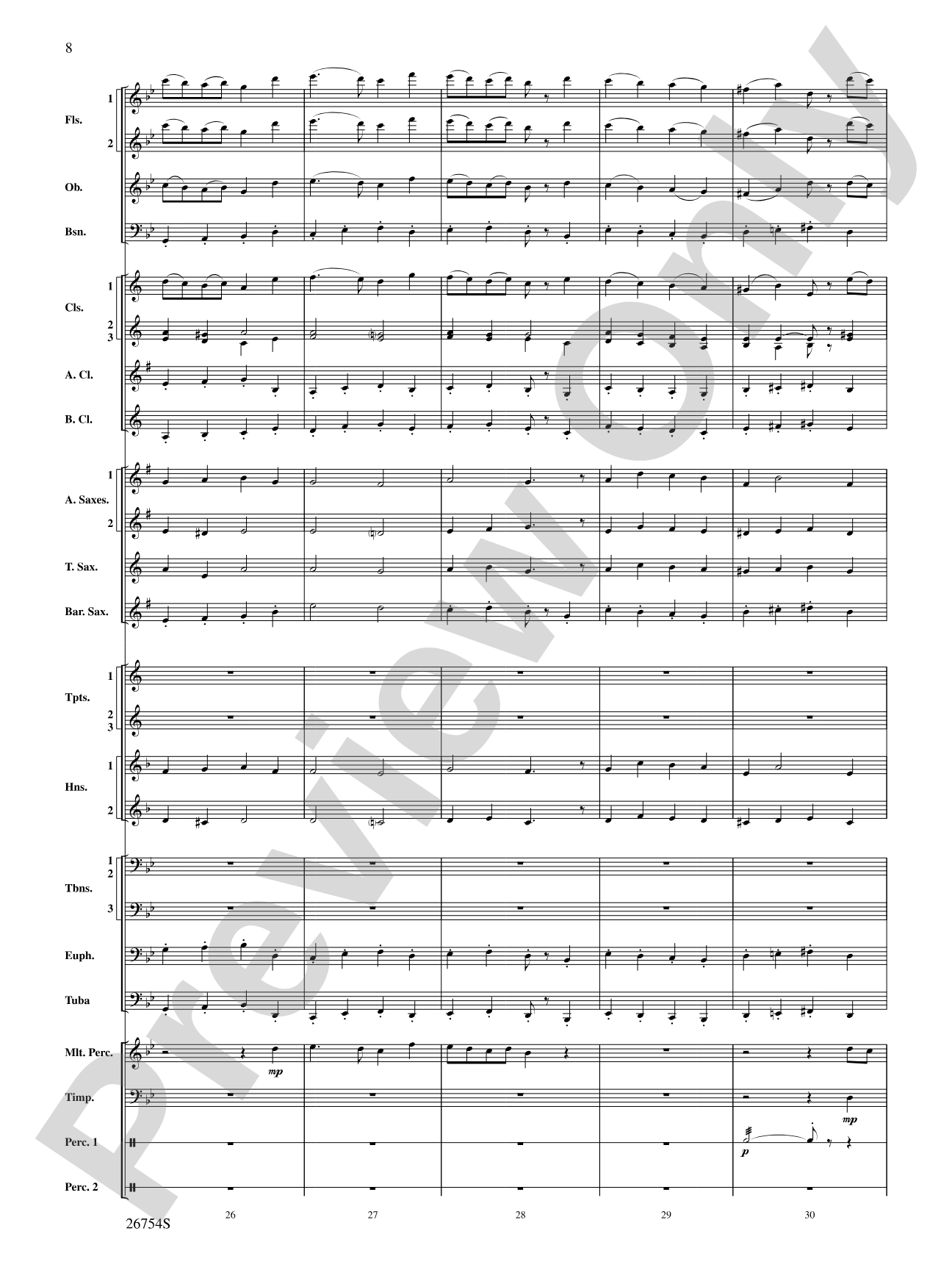 The Golden Vanity: Concert Band Conductor Score & Parts