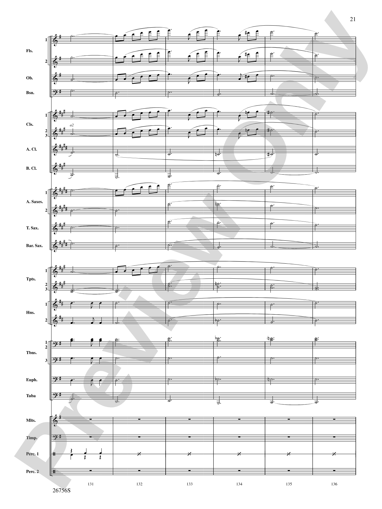Mineola Waltz: Concert Band Conductor Score & Parts