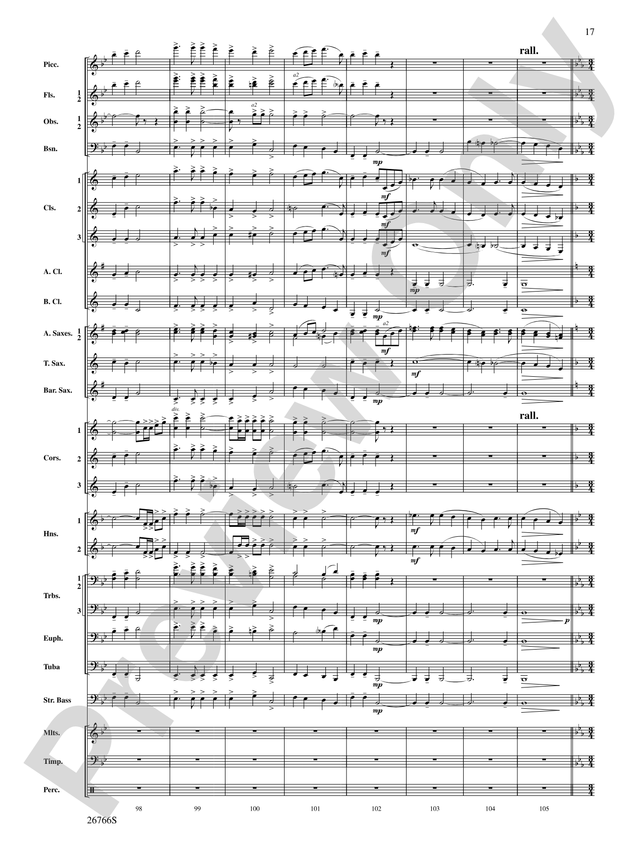 A Christmas Festival: Concert Band Conductor Score & Parts