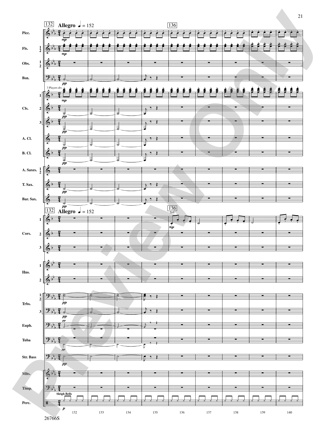 A Christmas Festival: Concert Band Conductor Score & Parts