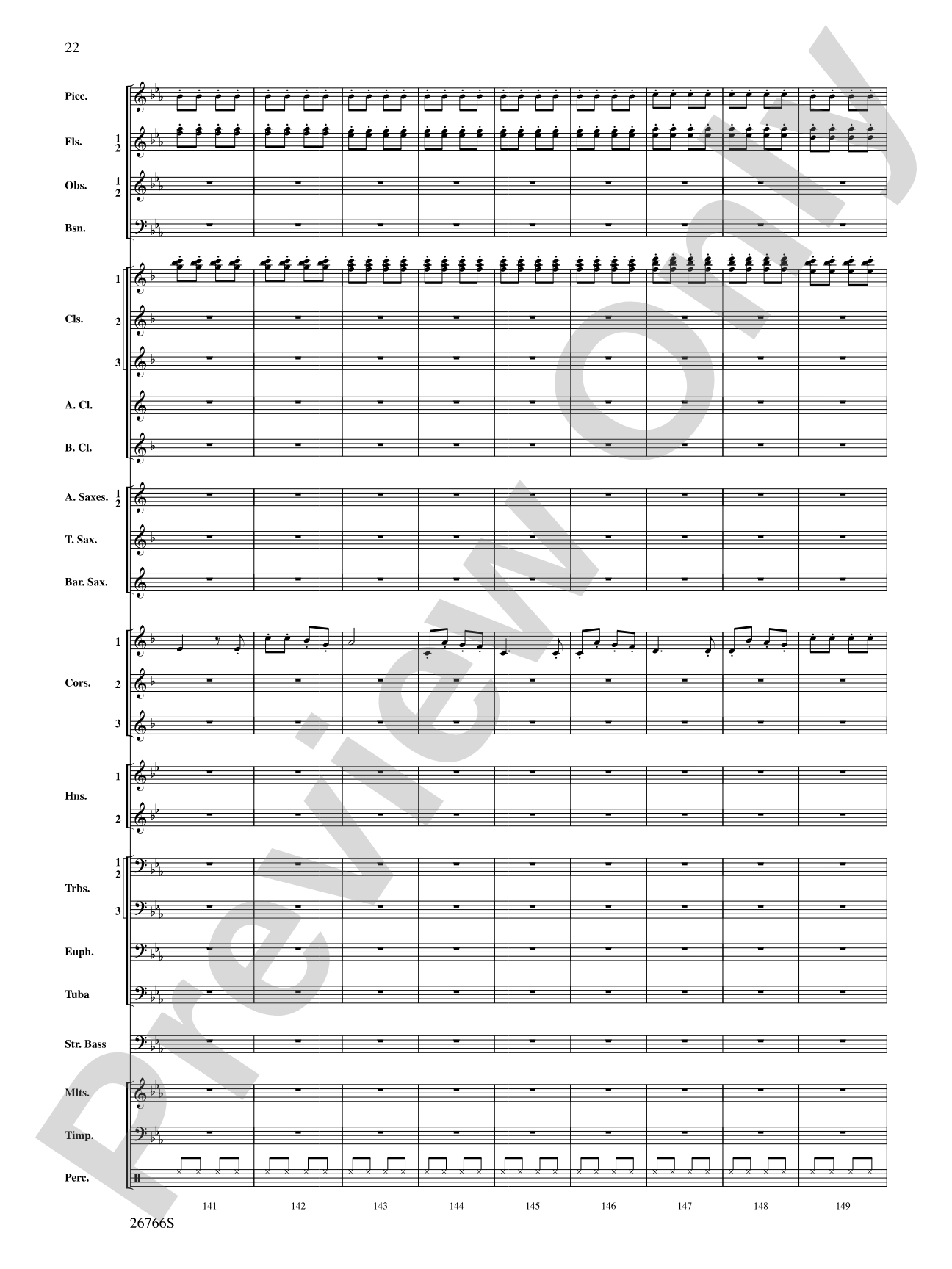 A Christmas Festival: Concert Band Conductor Score & Parts