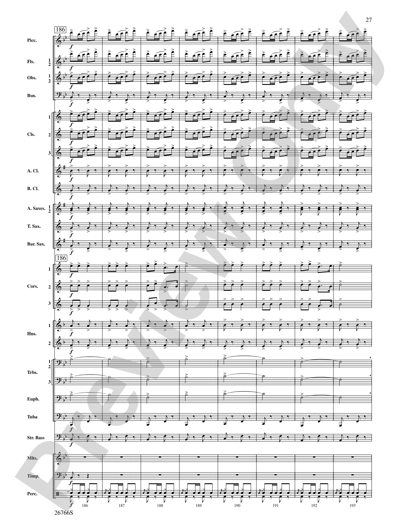 A Christmas Festival: Concert Band Conductor Score & Parts