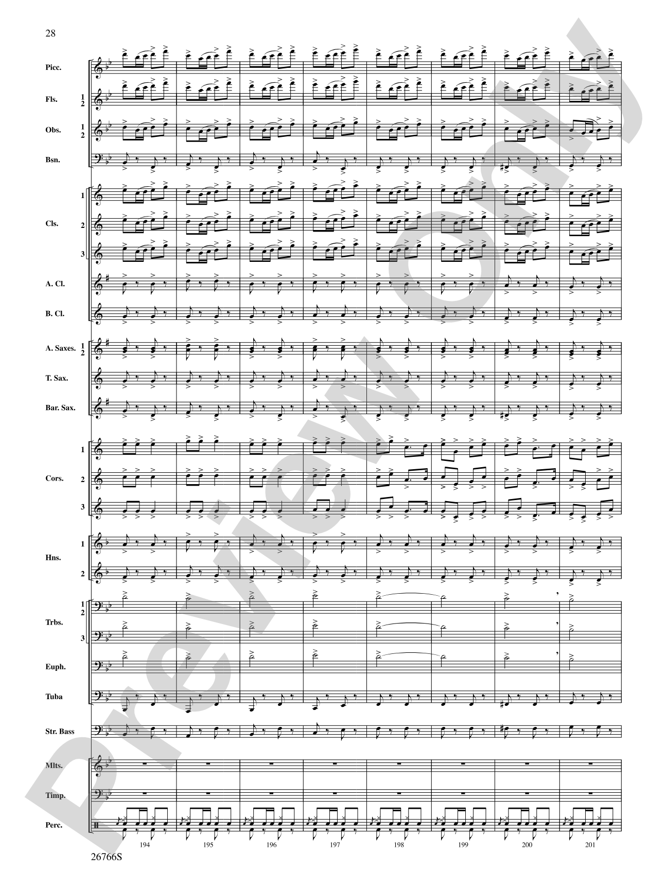 A Christmas Festival: Concert Band Conductor Score & Parts