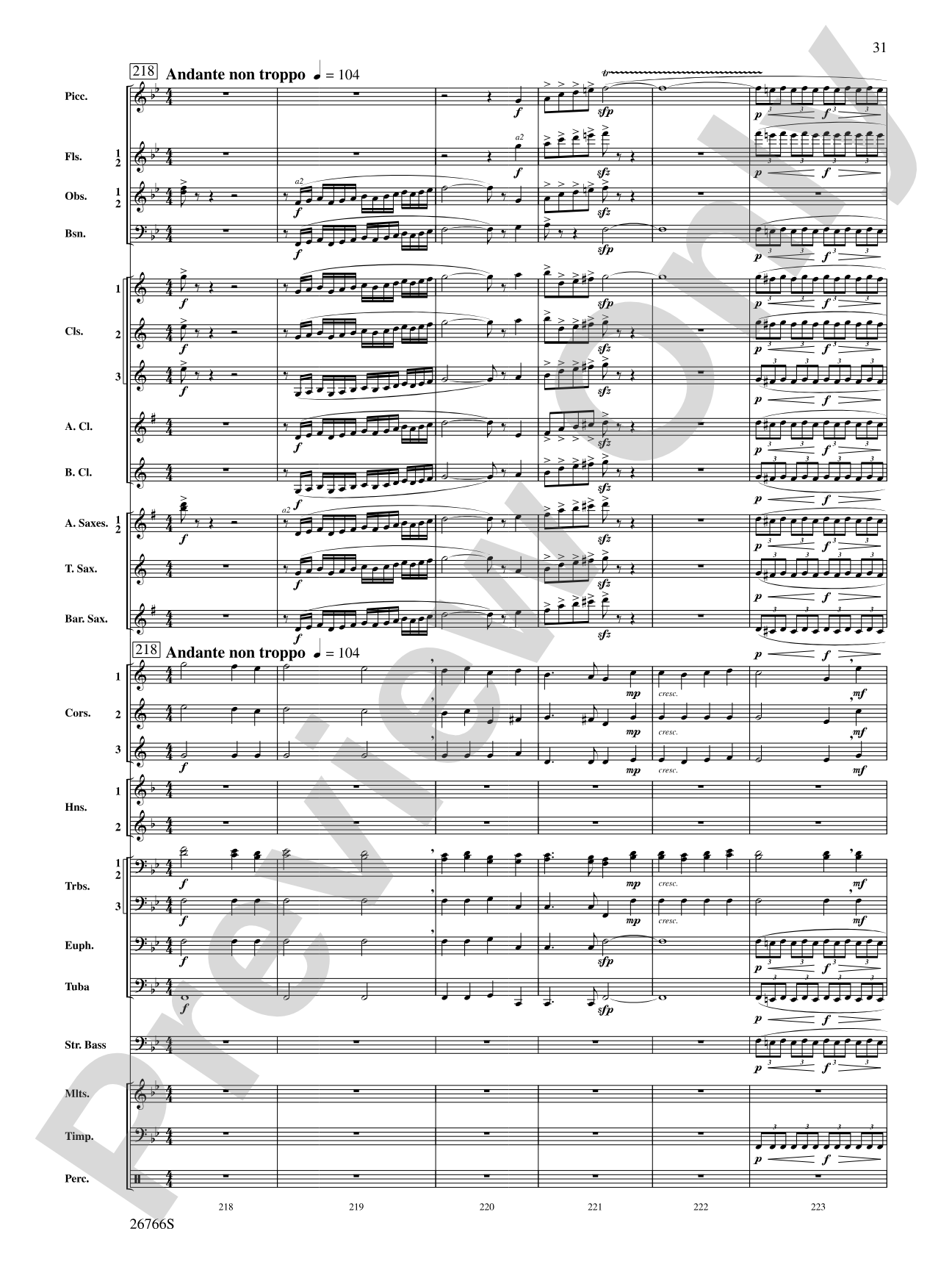 A Christmas Festival: Concert Band Conductor Score & Parts