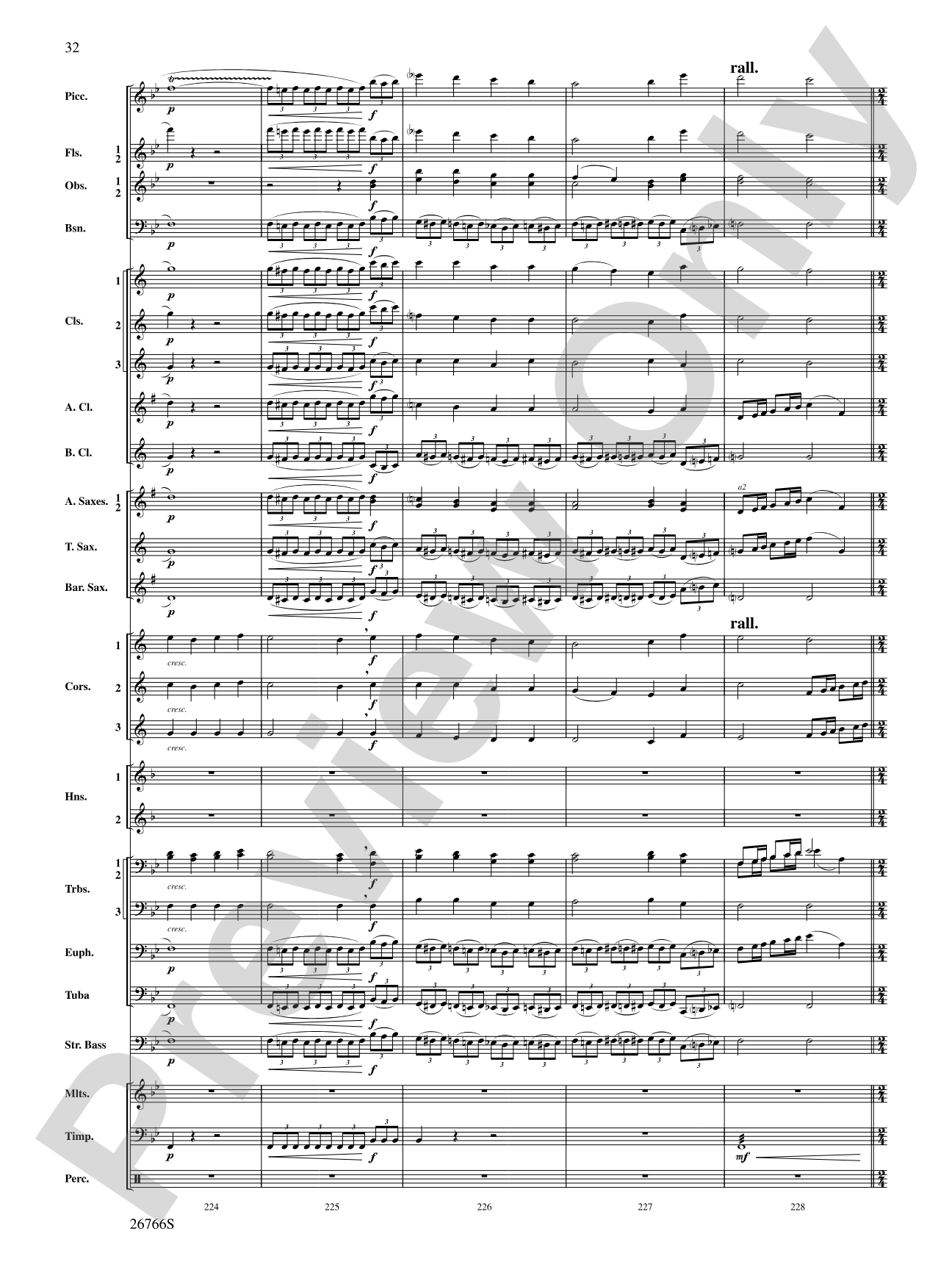 A Christmas Festival: Concert Band Conductor Score & Parts