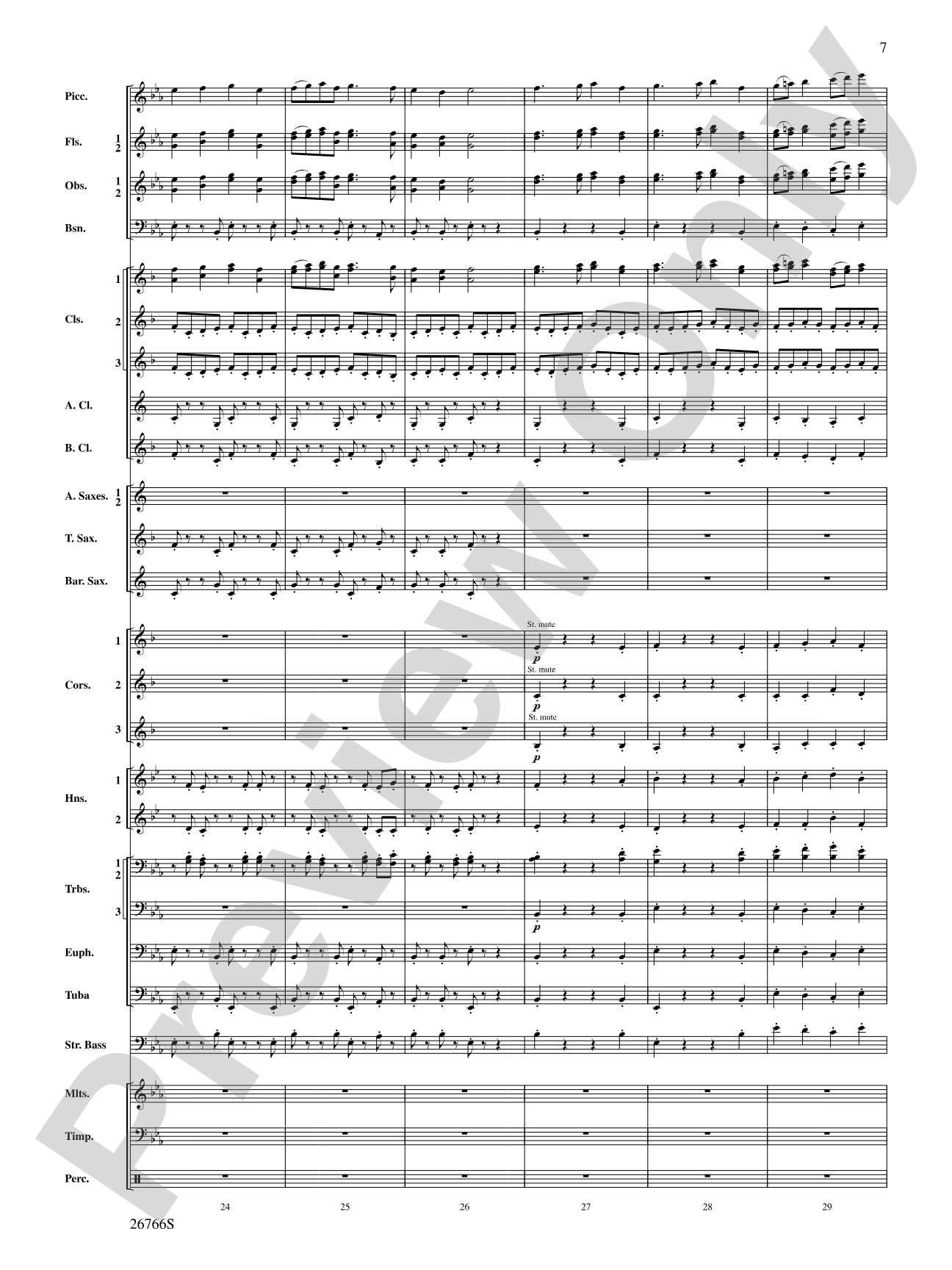 A Christmas Festival: Concert Band Conductor Score & Parts