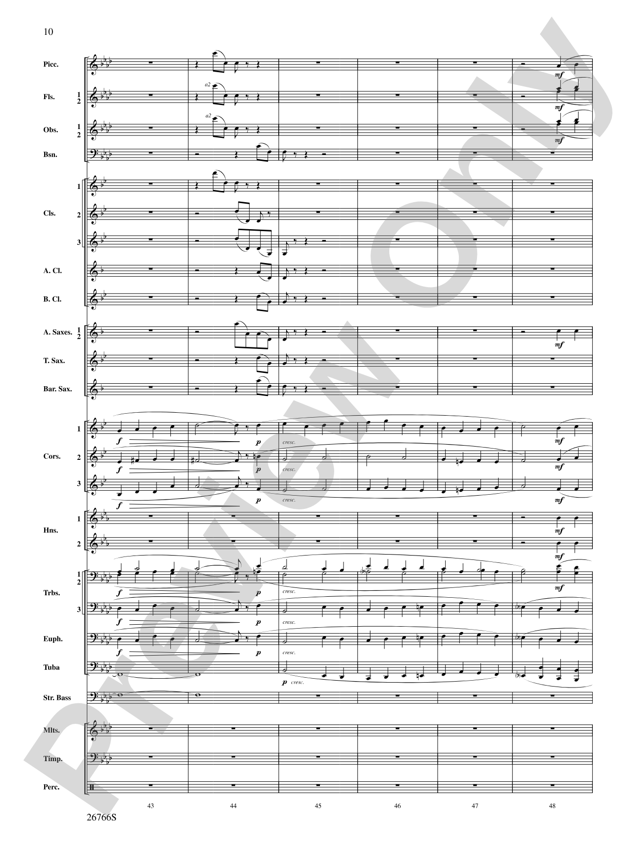 A Christmas Festival: Concert Band Conductor Score & Parts