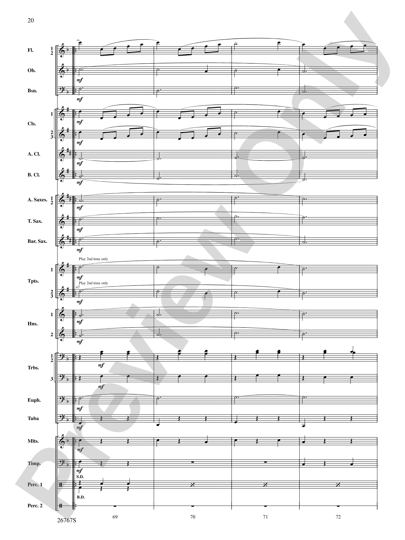 Variations on Ding Dong the Witch Is Dead (fromThe Wizard of Oz): Score