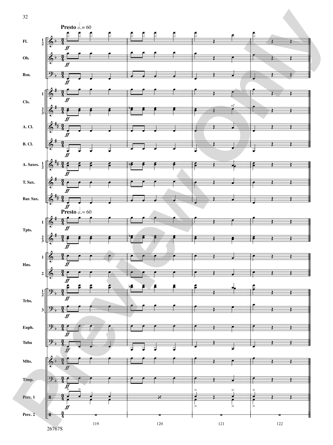 Variations on Ding Dong the Witch Is Dead (fromThe Wizard of Oz): Score